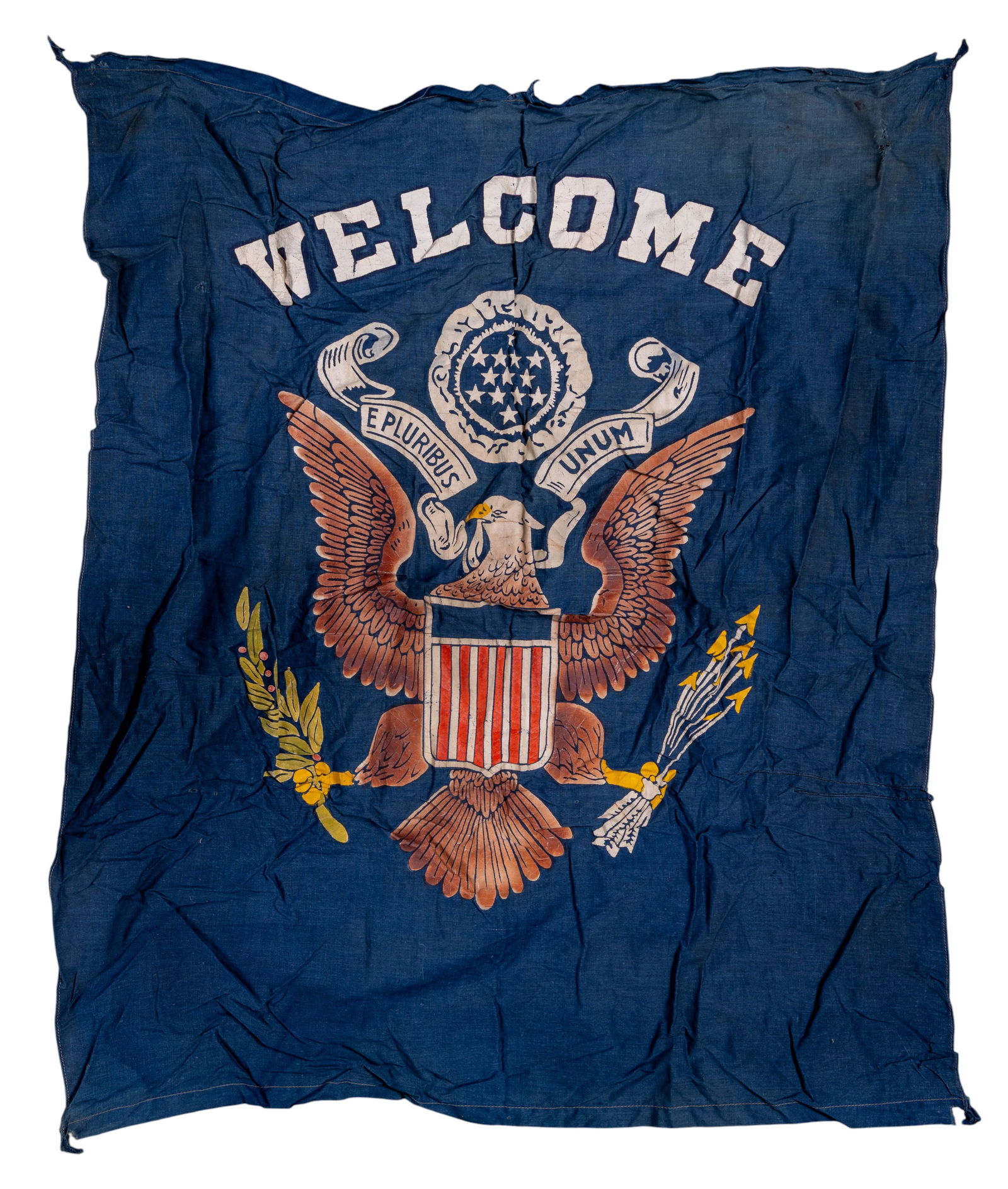 19th C Centennial Pull Down 13-Star Flag - 7