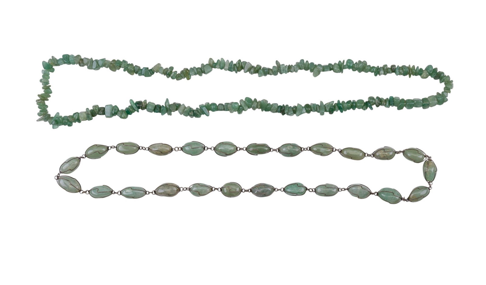 Jade Bead Necklaces - 2