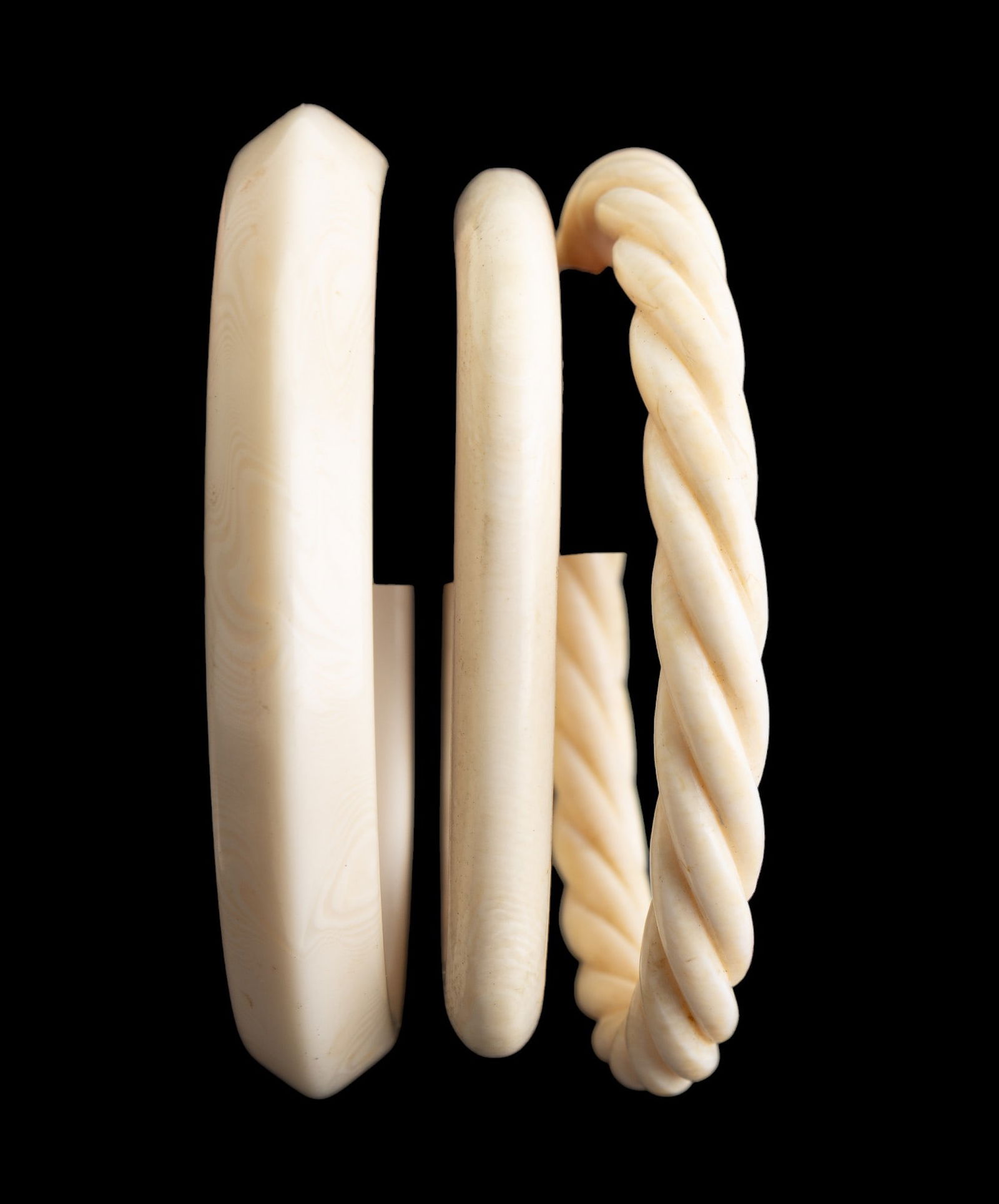 Natural Material Bangle Bracelets (5) - 3