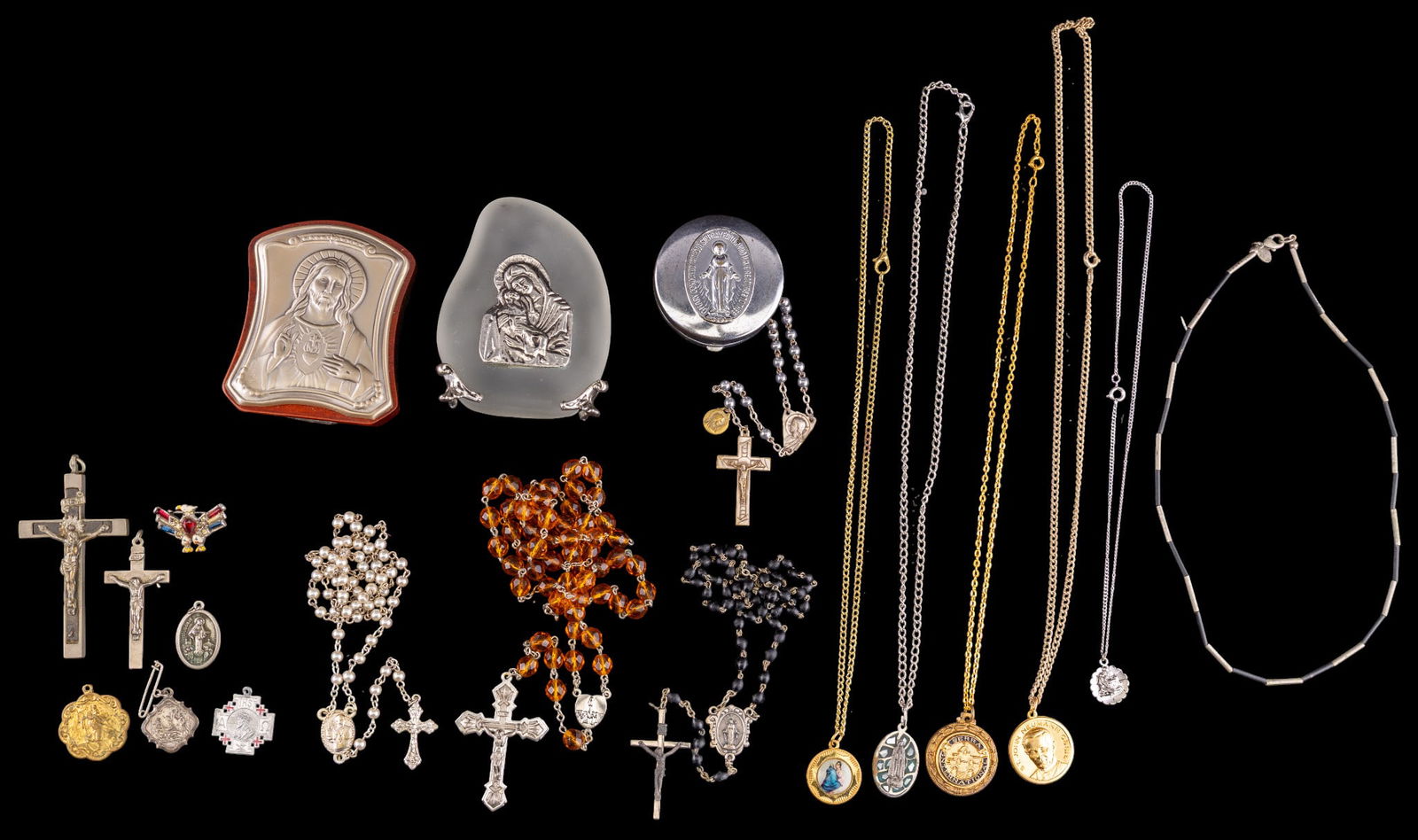 Religious Icons, Rosaries, and Medallions (1 of 17)