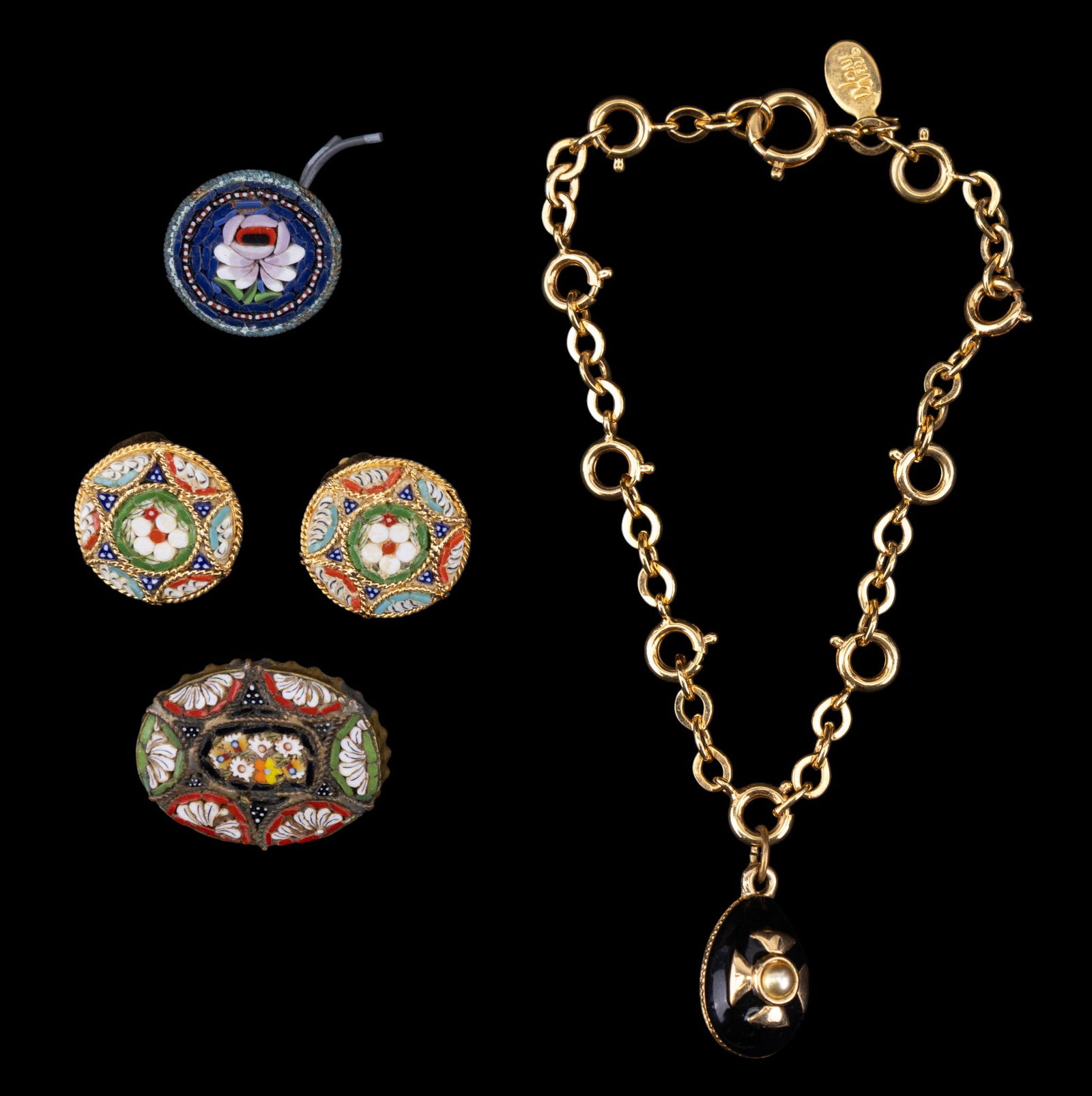 Joan Rivers and Italian Mosaic Jewelry (1 of 8)