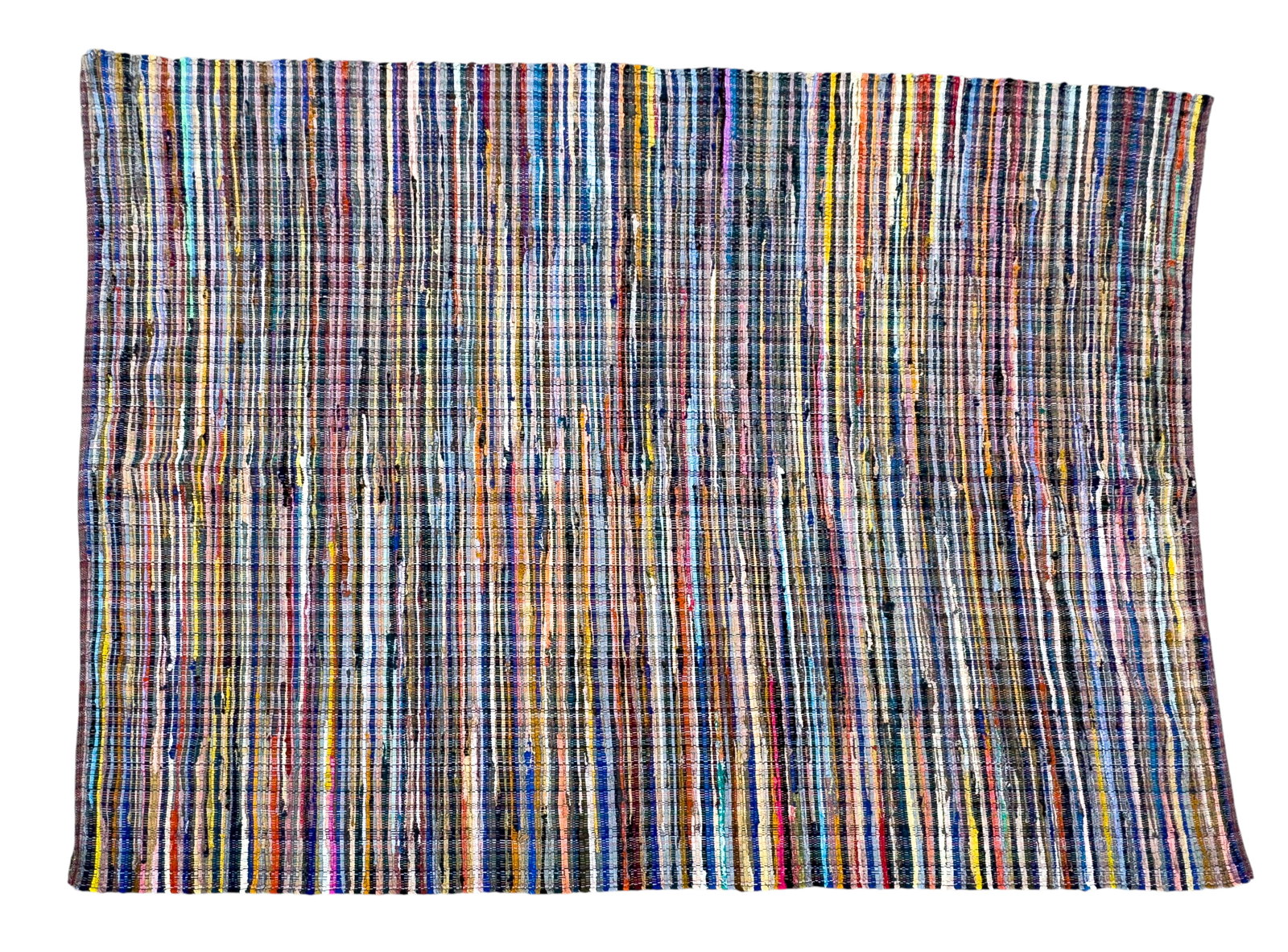 Multicolored Rag Rug (1 of 5)