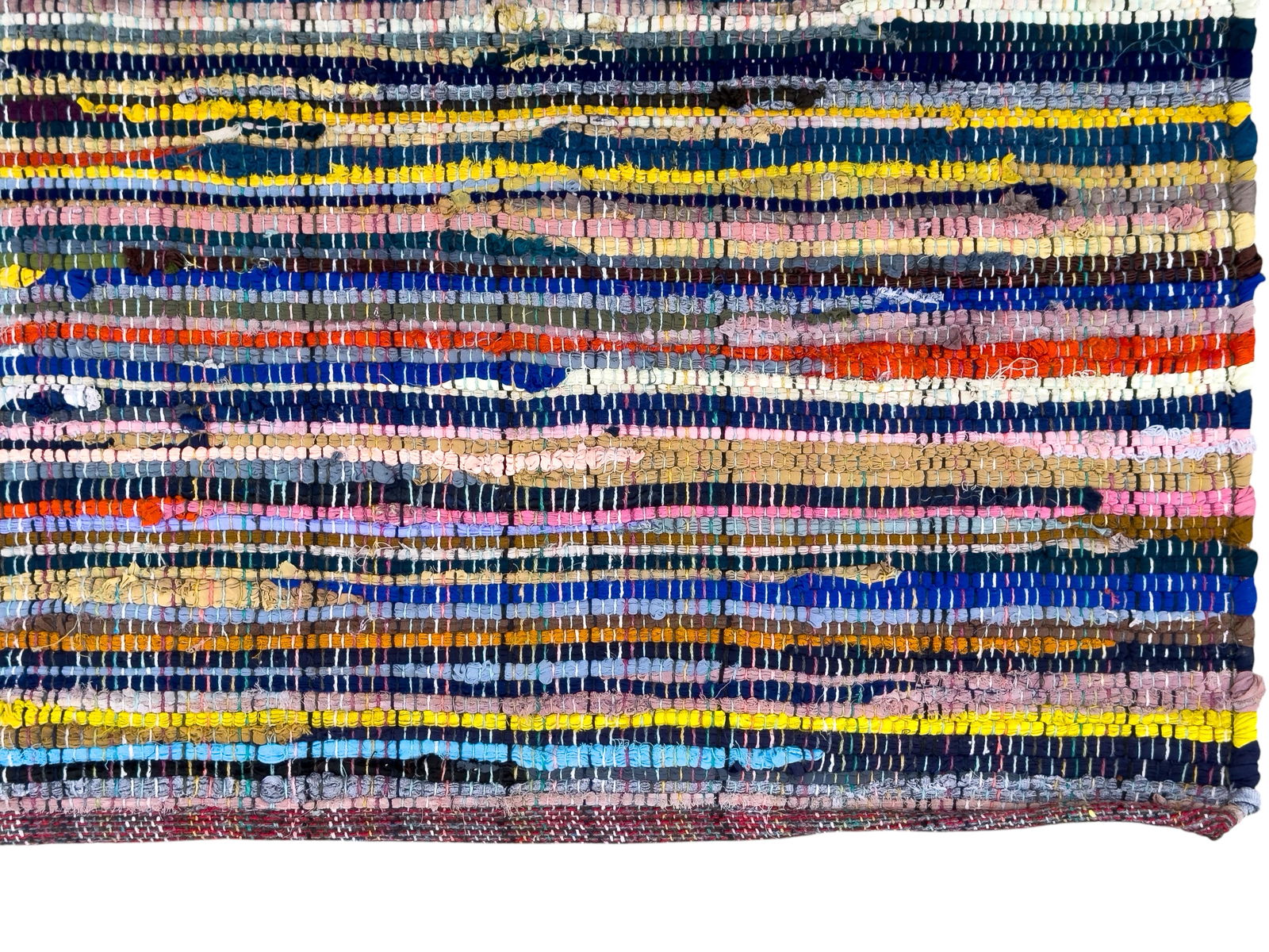 Multicolored Rag Rug - 2