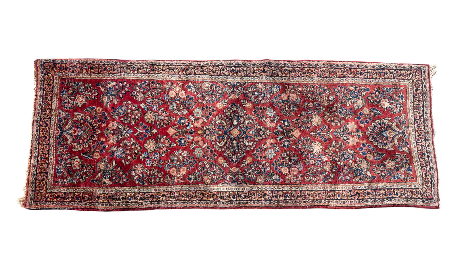 Antique Sarouk Runner - 4