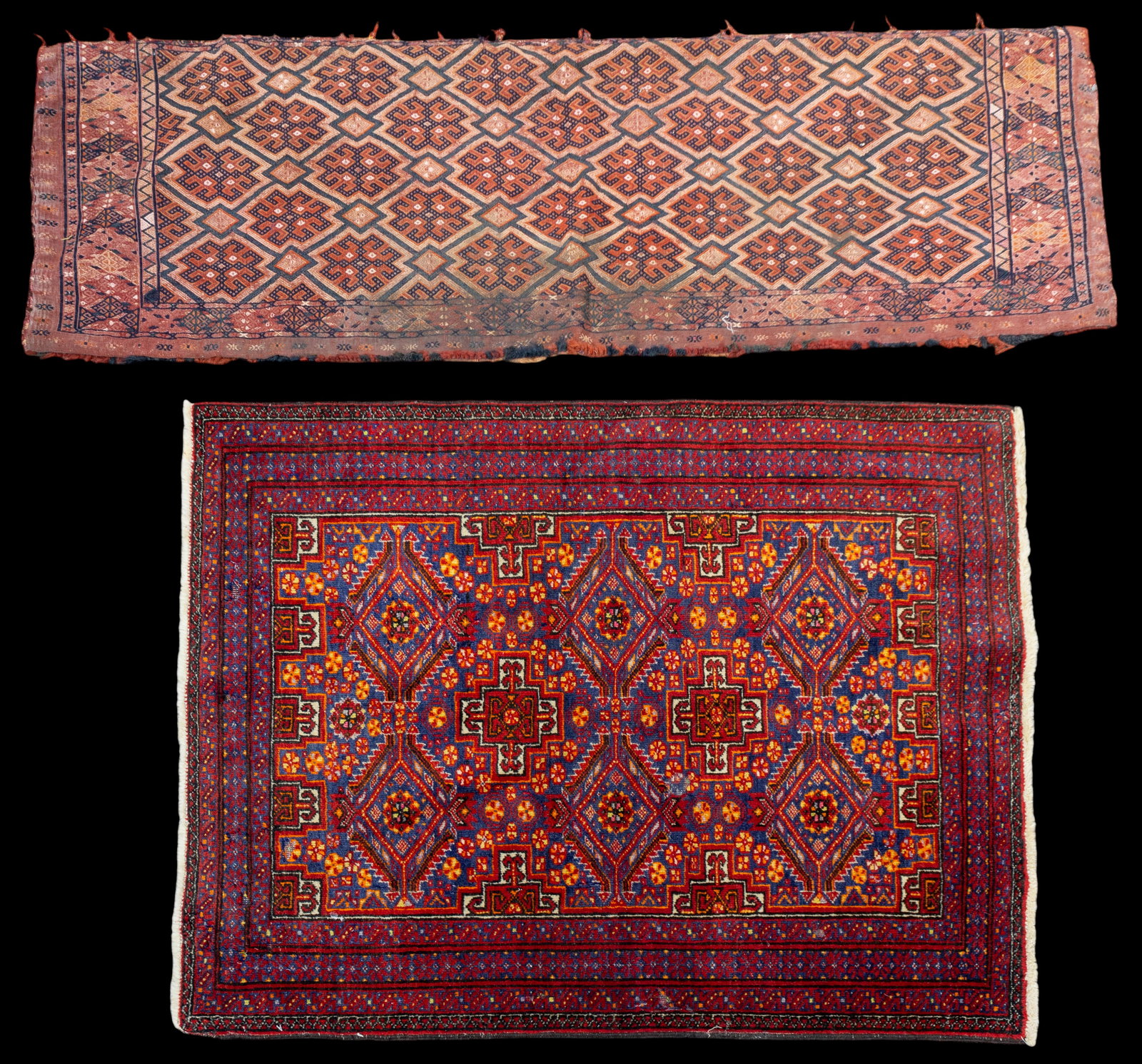 2 Semi-Antique Bokhara Rugs (1 of 16)