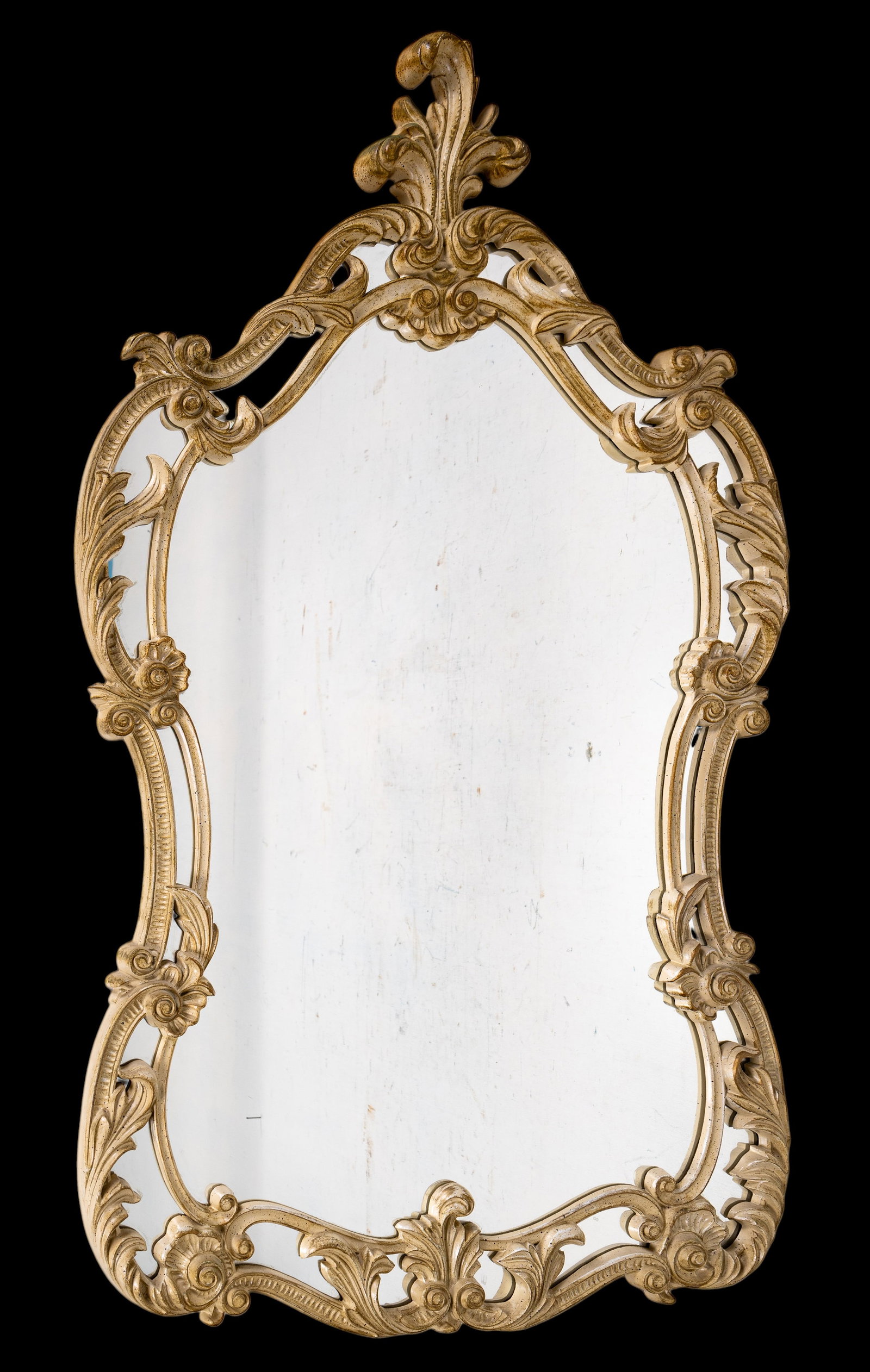 Mid-Century Rococo-Style Mirror (1 of 5)