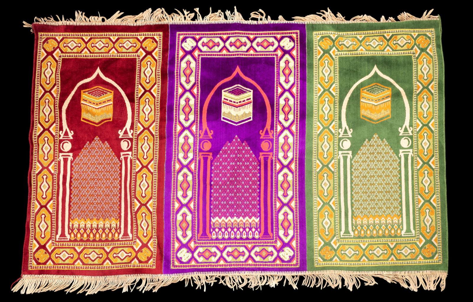2 Islamic Prayer Rugs - 8
