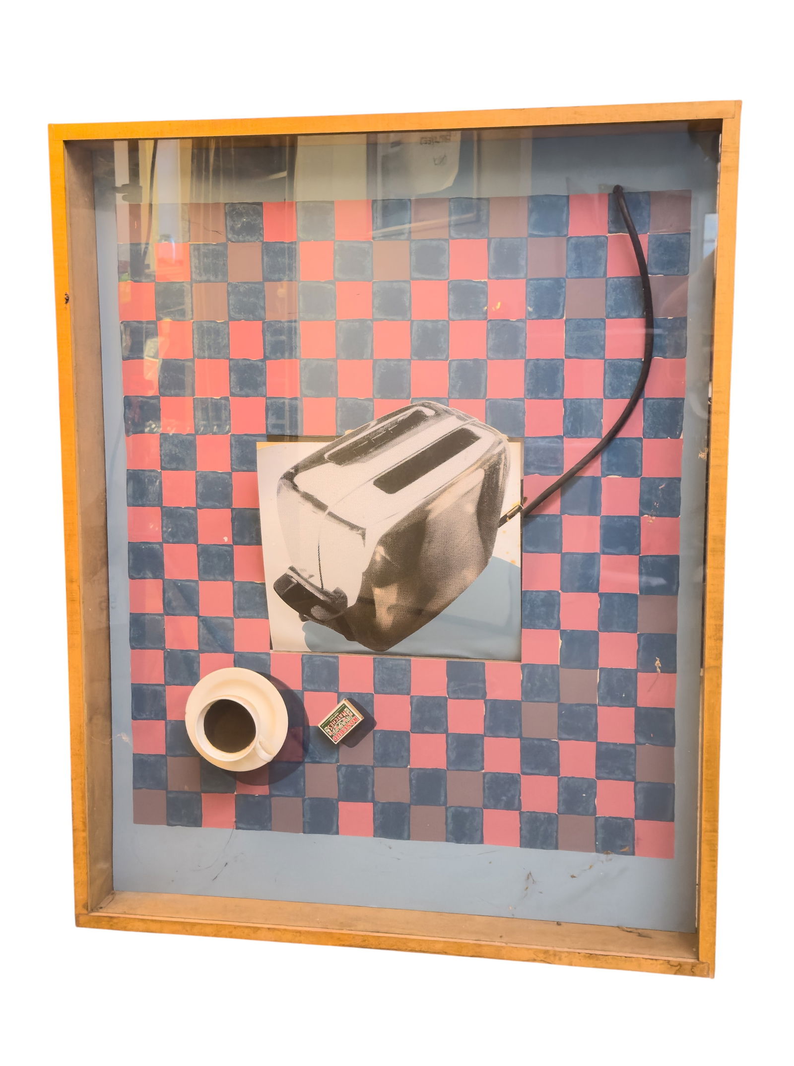 MC Shadow Box Mixed Media, Signed - 7