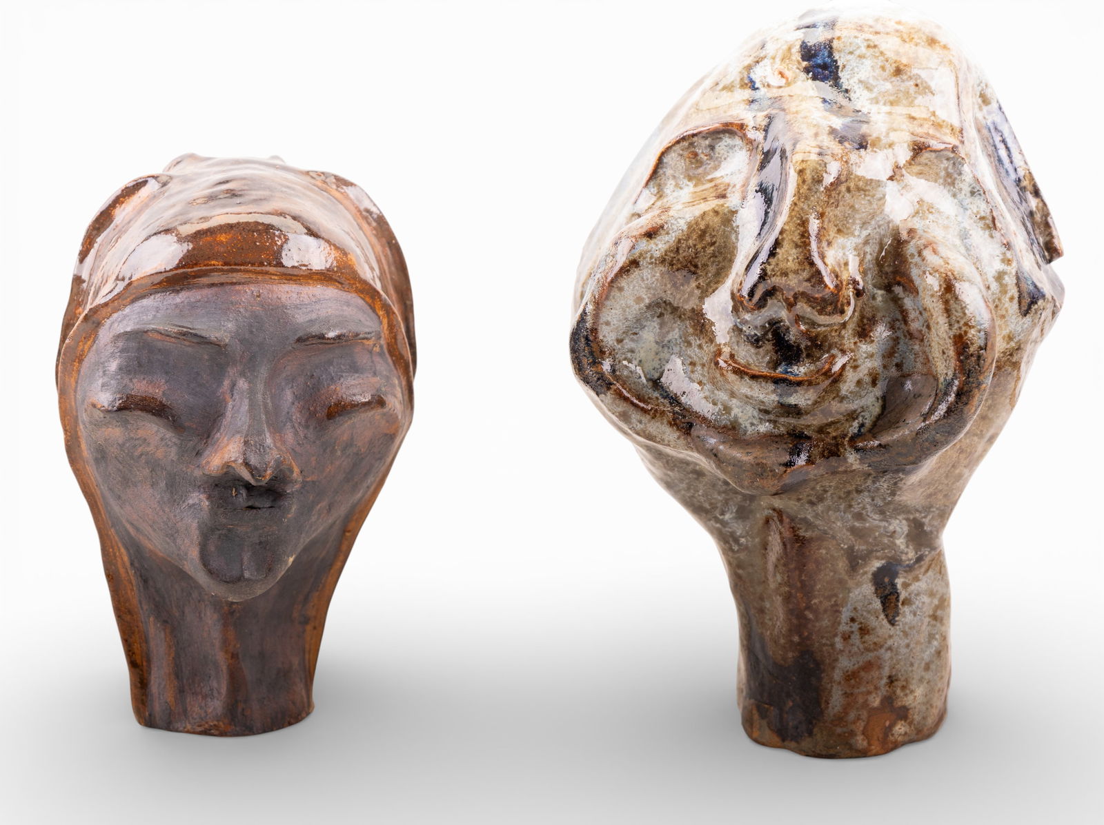 Artisan Earthenware Studio Pottery Statuettes - 2