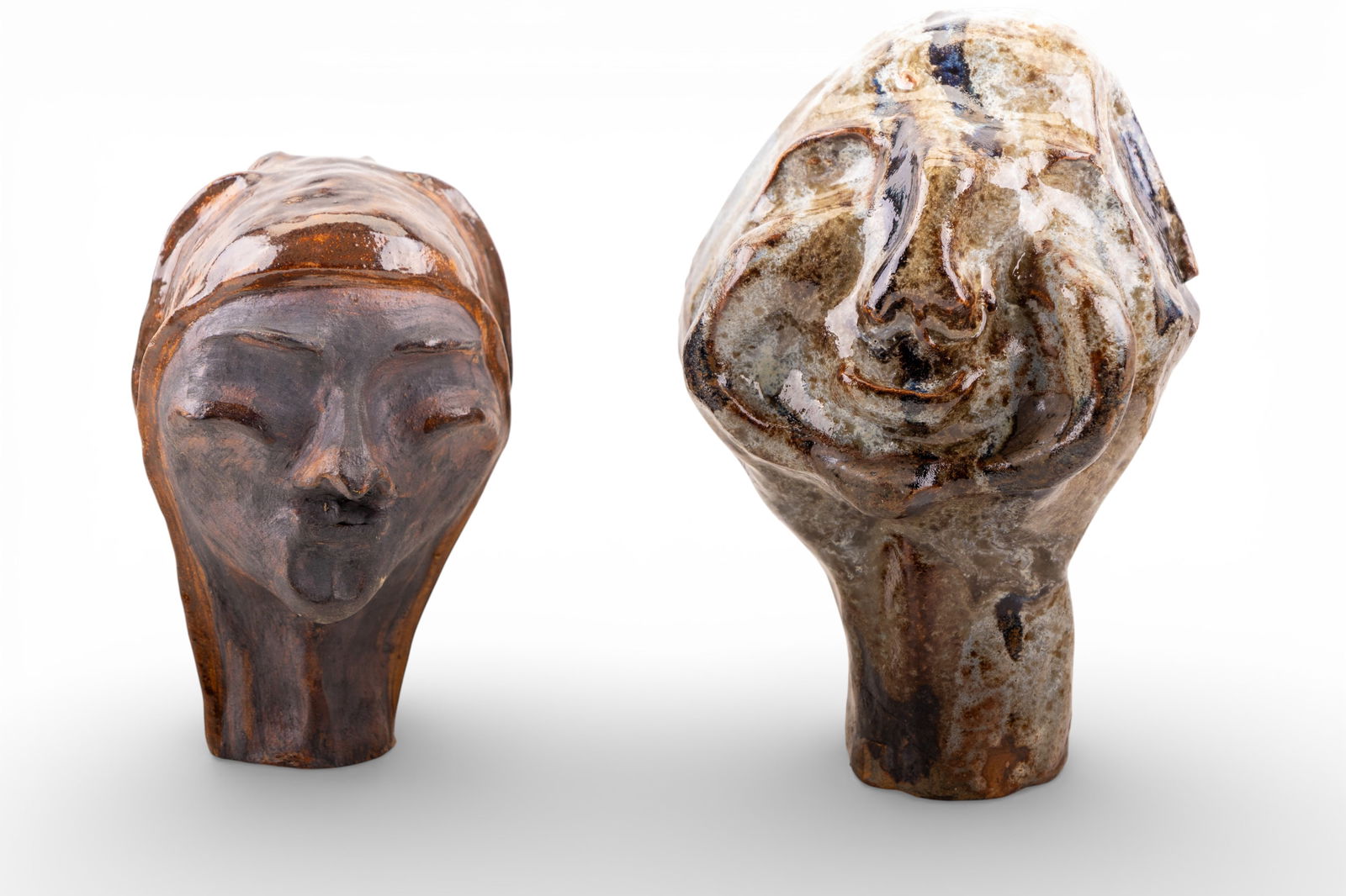 Artisan Earthenware Studio Pottery Statuettes - 3
