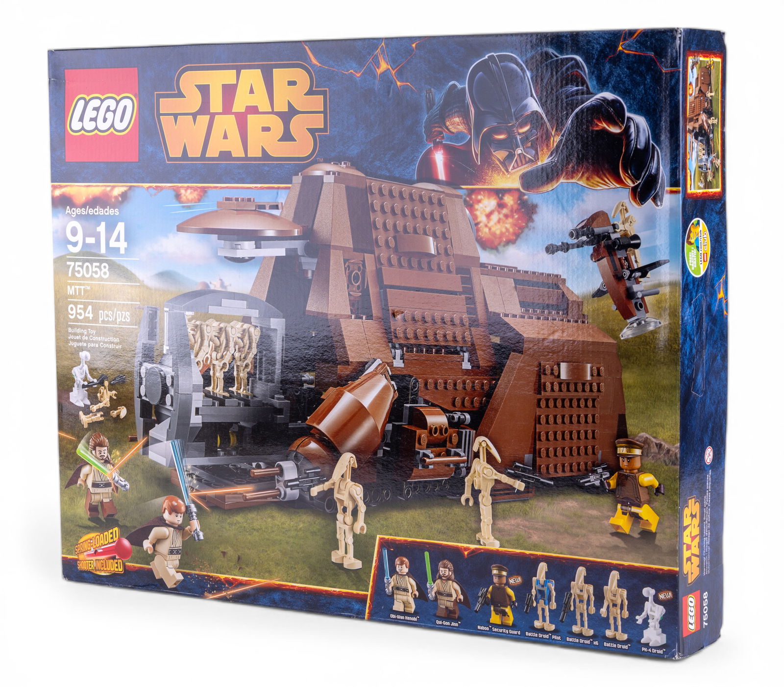 LEGO Star Wars Sandcrawler Set 75058 NIB: LEGO Star Wars Sandcrawler set 75058, brand new in box (NIB) and sealed. Contains 954 pieces and is designed for ages 9-14. The box features imagery of the Sandcrawler, Star Wars characters, and detai