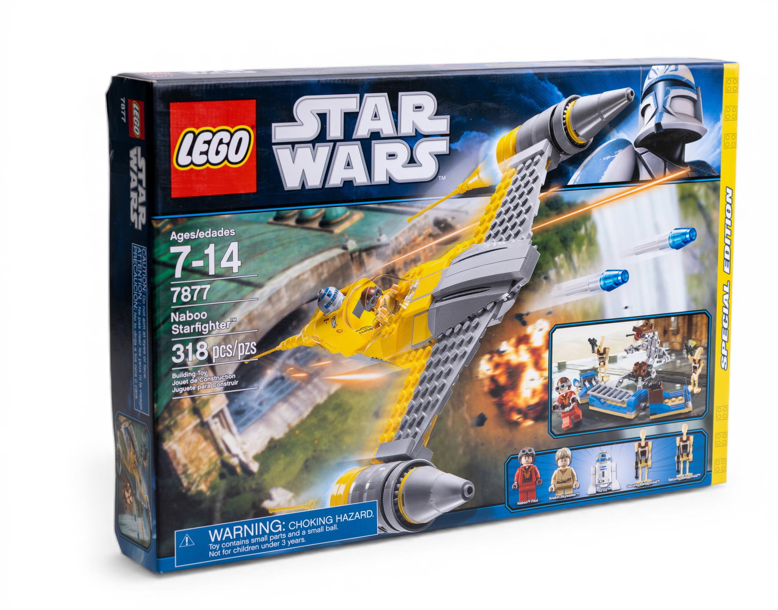 LEGO Star Wars Naboo Starfighter Set 7877 NIB (1 of 3)