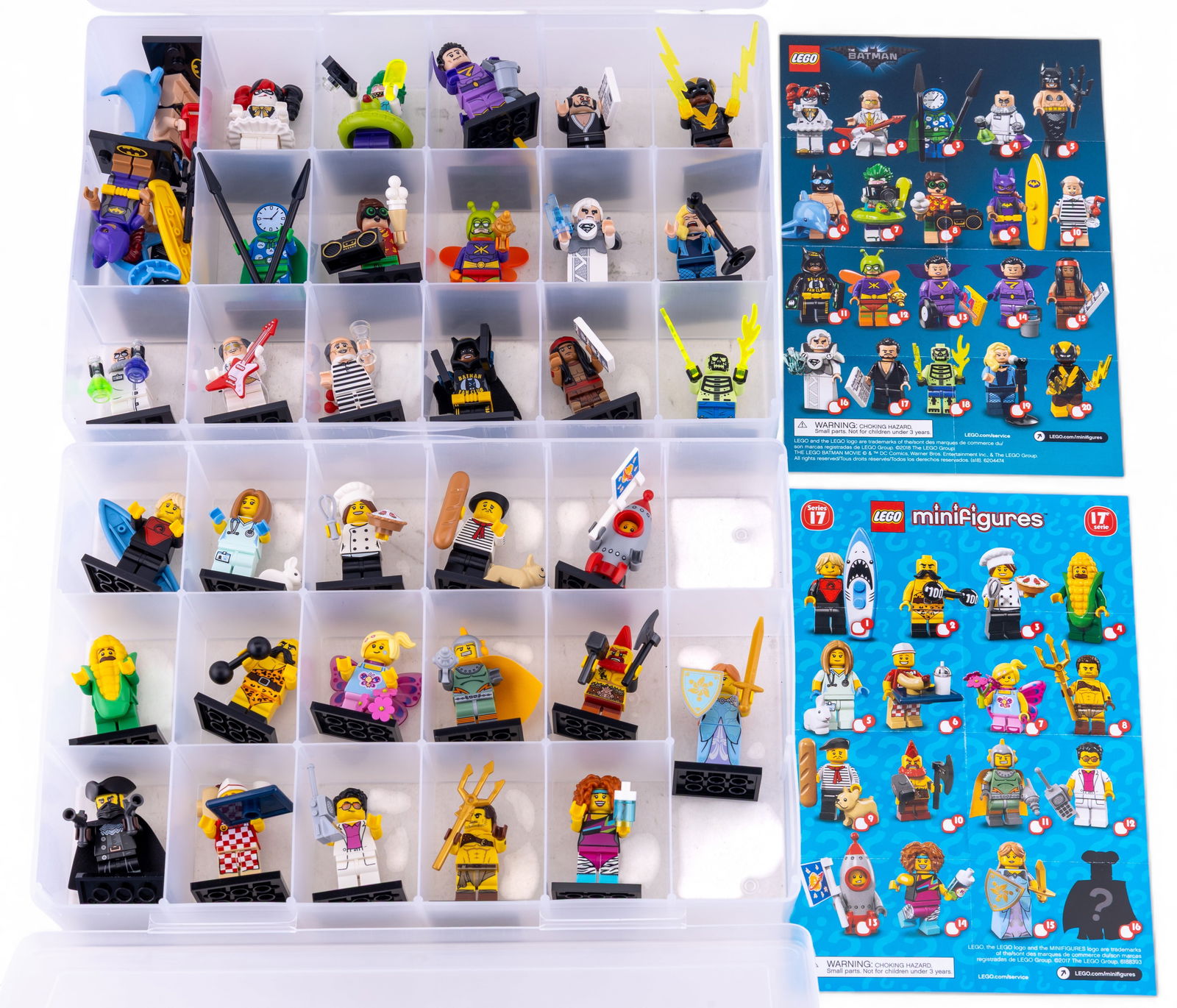 Lego Minifigure Collections With Storage Cases (1 of 5)