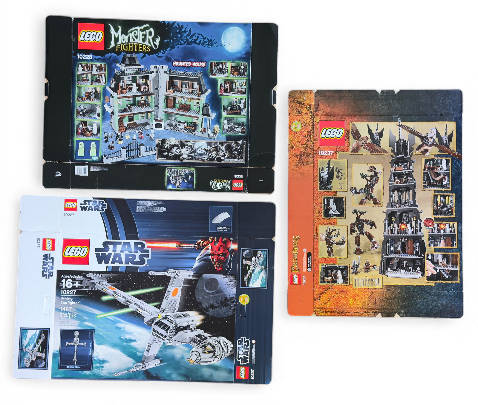 Three Empty LEGO Set Boxes - 2