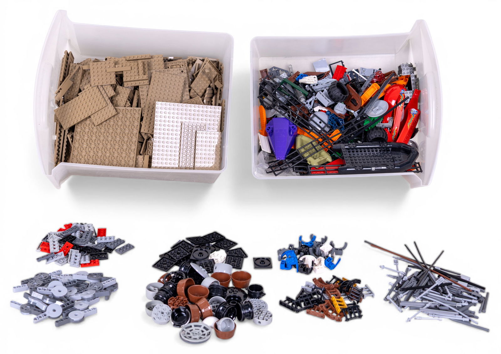 LEGO Parts and Pieces Lot, Approximately 11 lbs (1 of 8)
