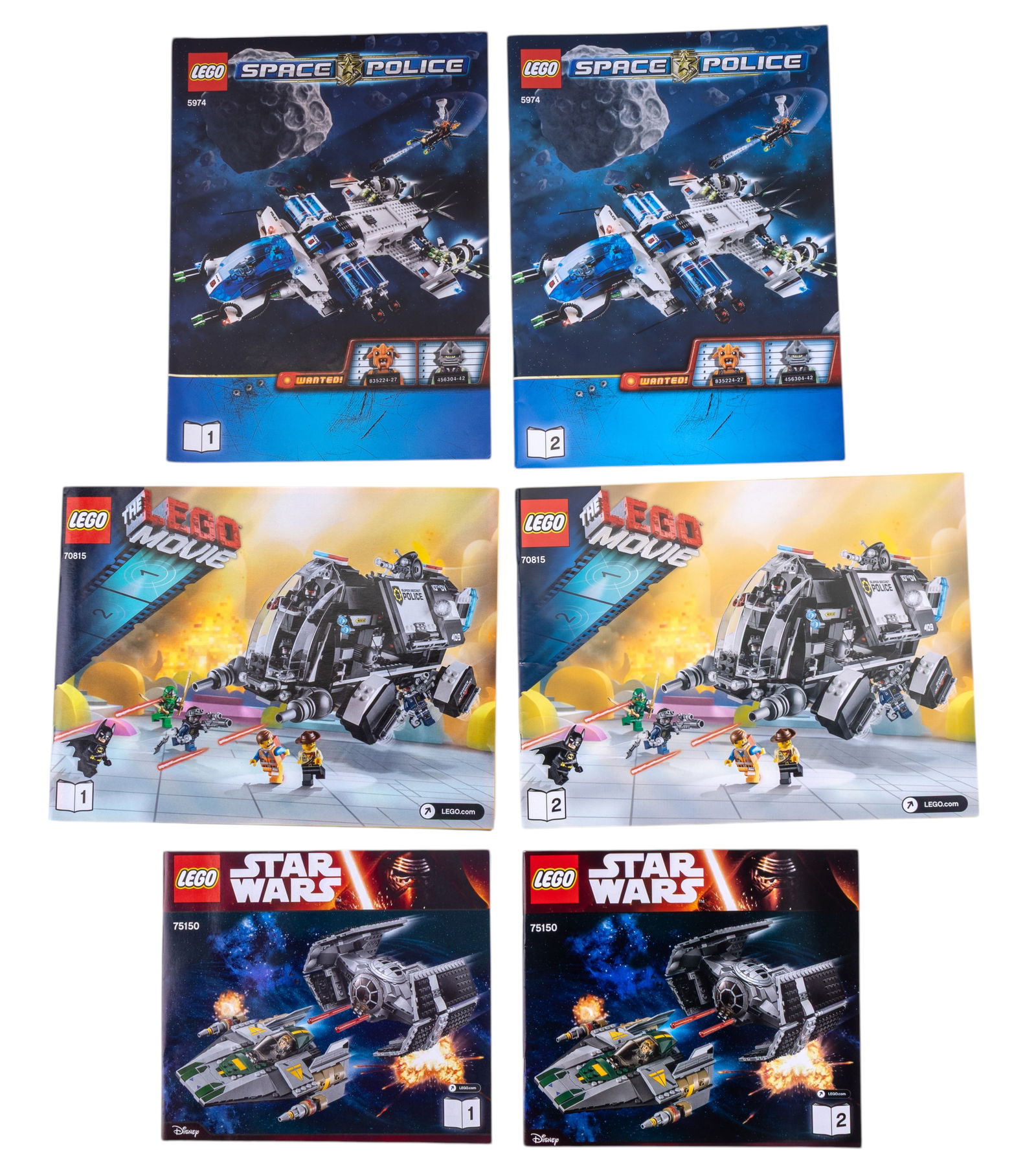 LEGO Instruction Booklets - 2