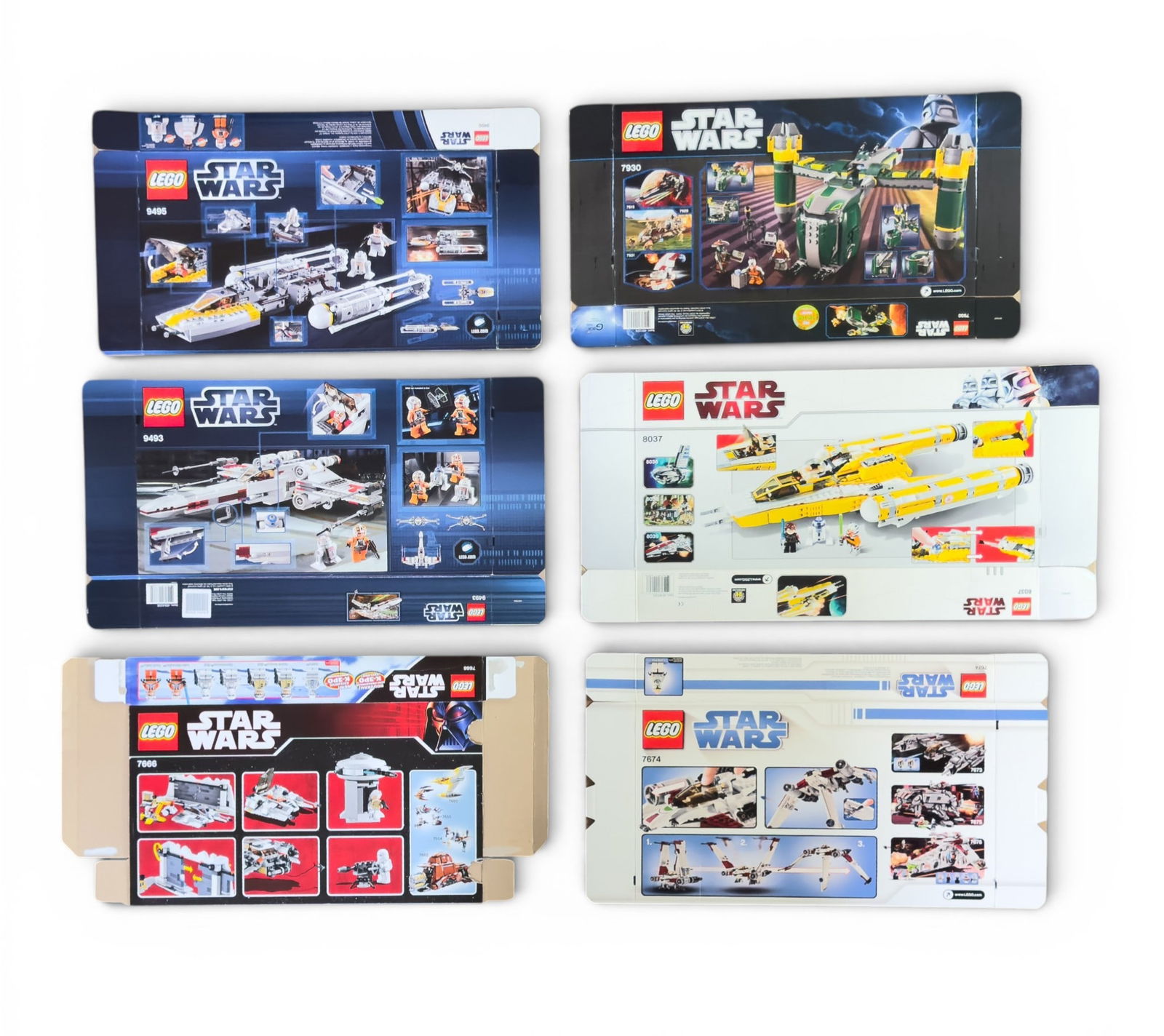 6 LEGO Star Wars Flat Boxes - 2