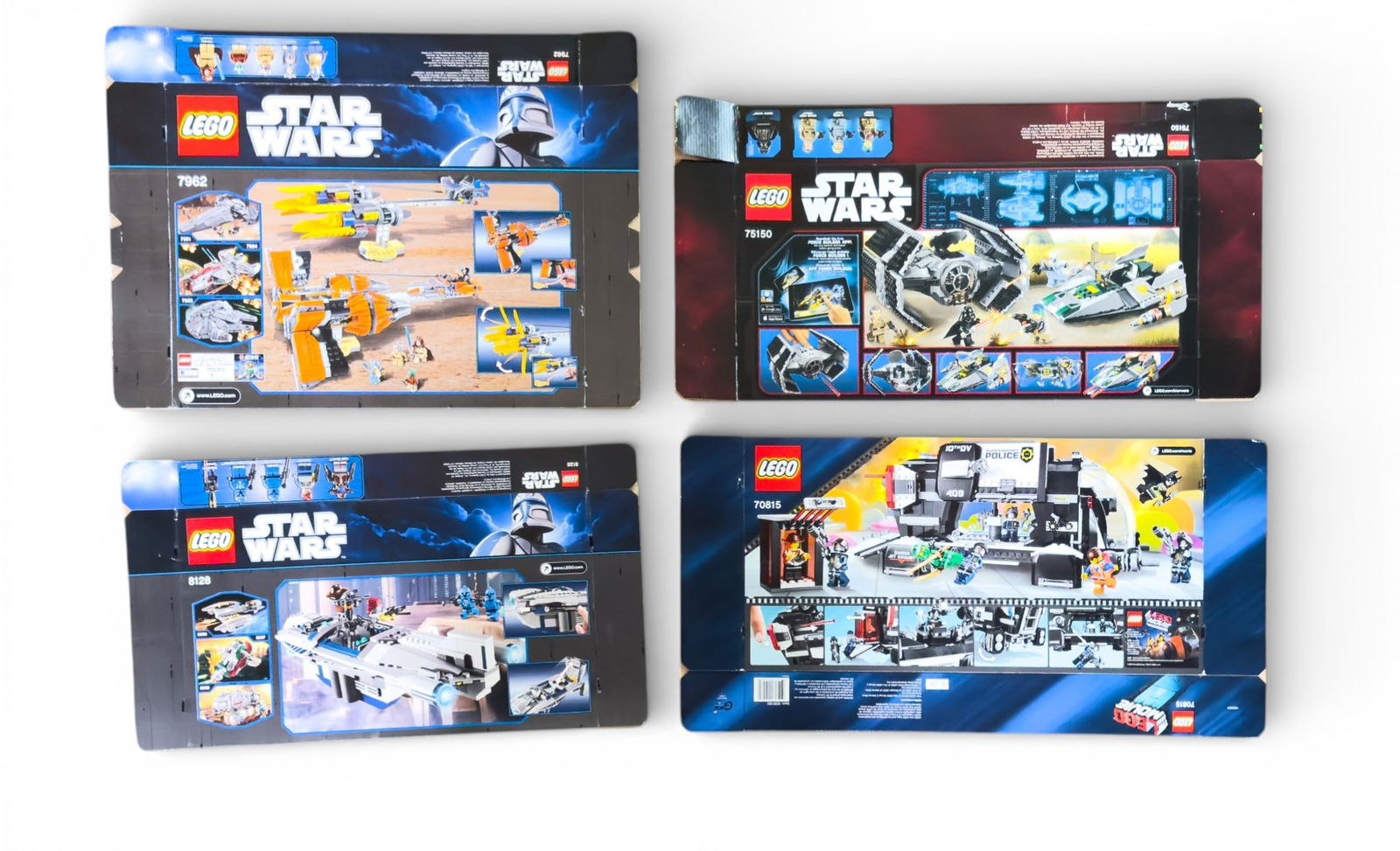 4 Lego Star Wars Flat Boxes - 2