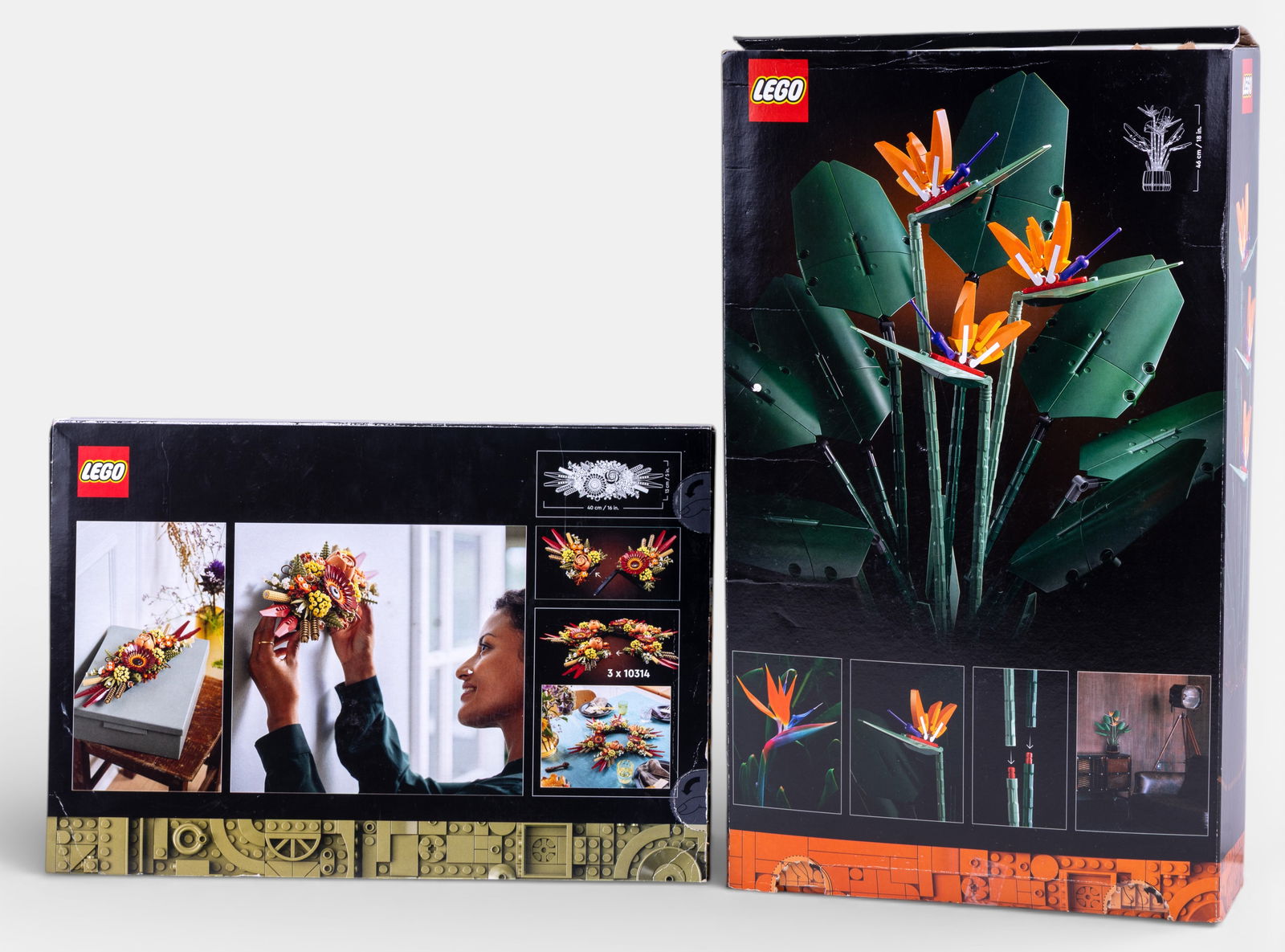 Two LEGO Botanical Collection Sets - 8