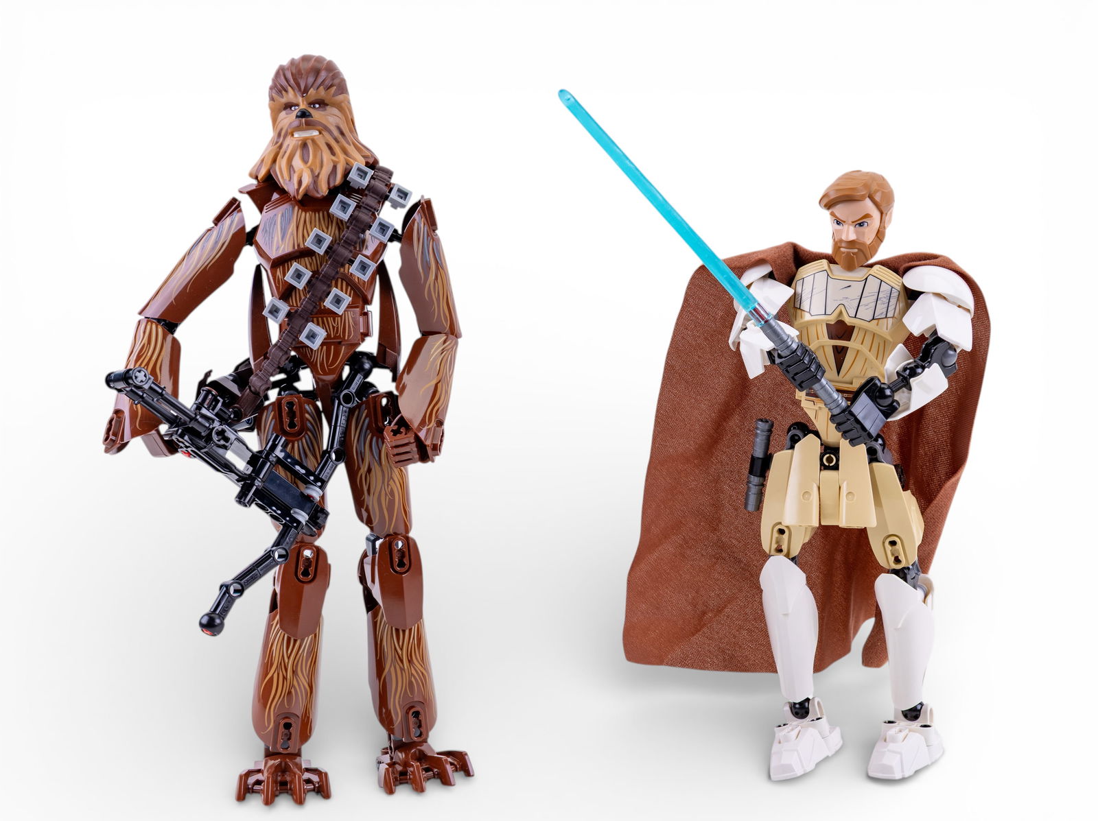 LEGO Obi-Wan Kenobi and Chewbacca Figures (1 of 3)