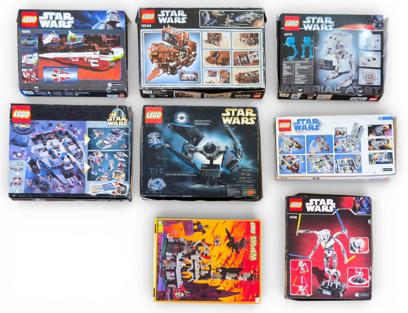 LEGO System and Star Wars Empty Boxes - 2