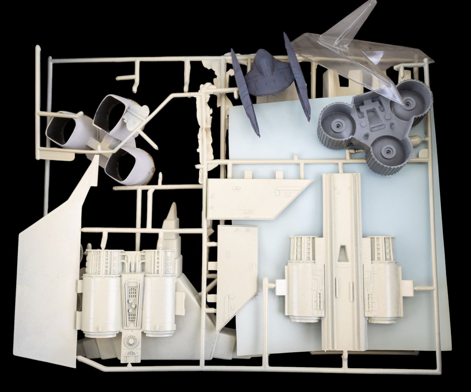 Sci-Fi Model Kit Collection with Assorted Pieces - 6