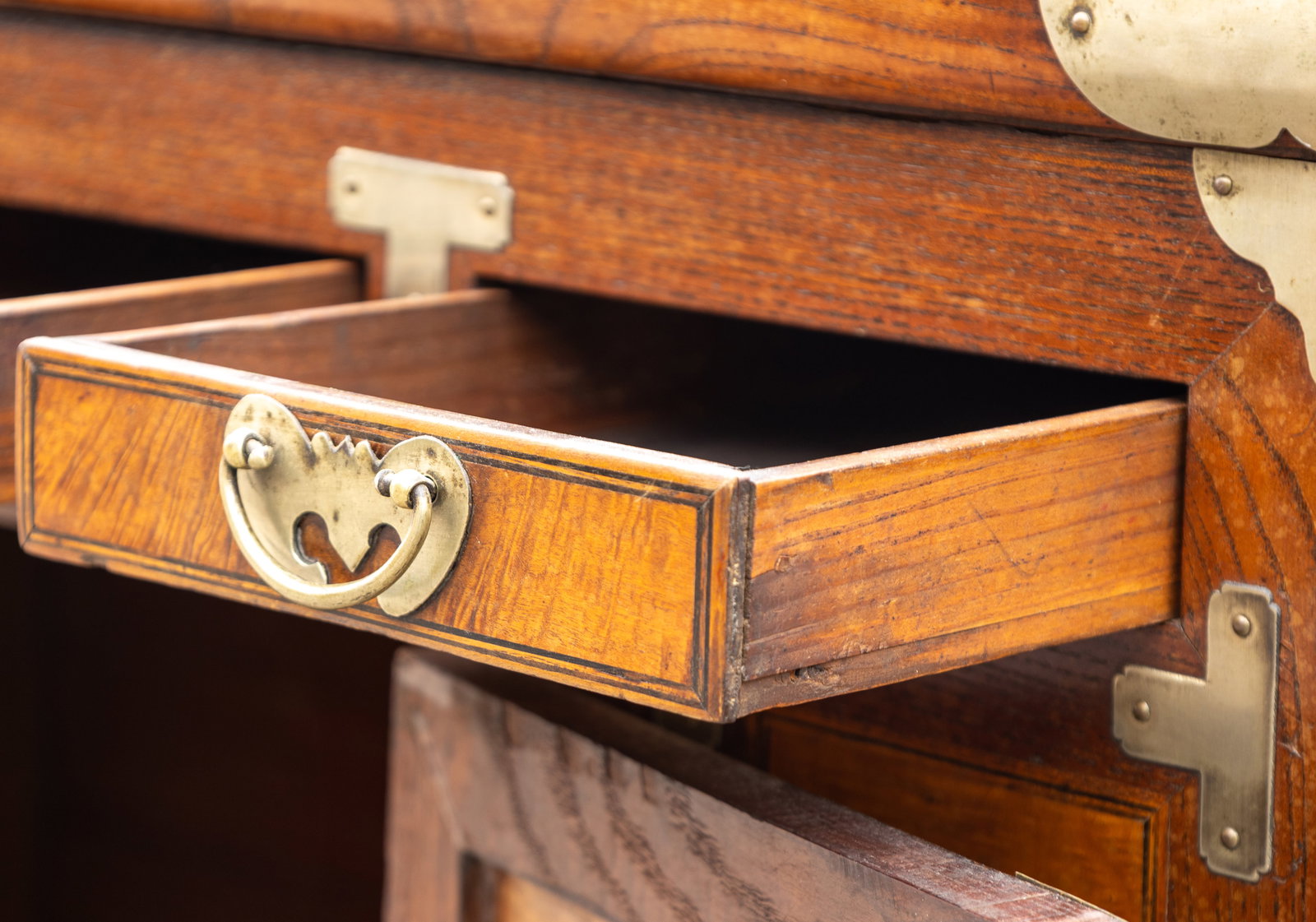 19th C Korean Two-Story Chest - 3