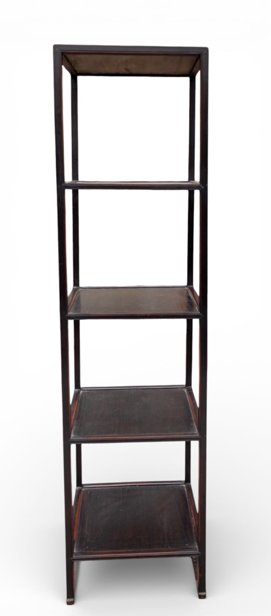 Rare Korean Four-Tier Wooden Book Shelf / Etagere - 3