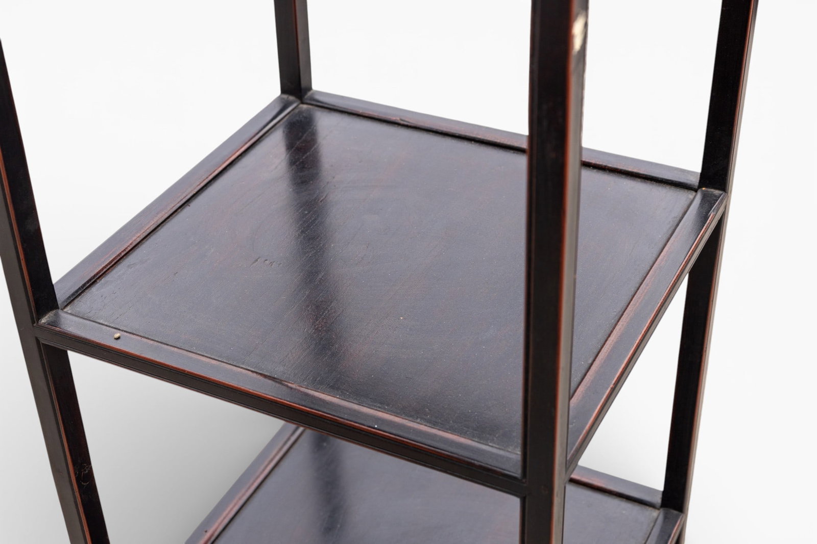 Rare Korean Four-Tier Wooden Book Shelf / Etagere - 6