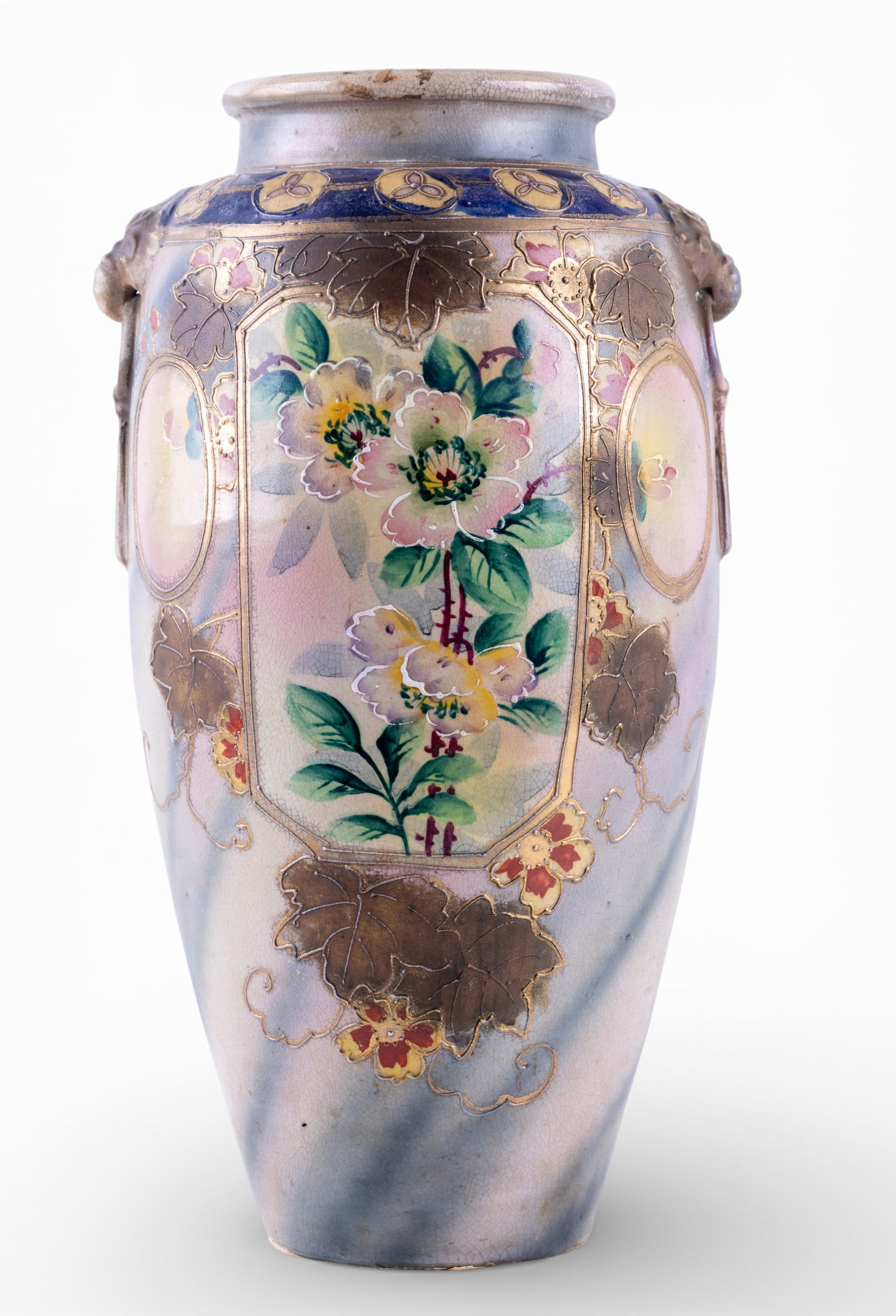 Early Japanese Nippon Porcelain Vase (1 of 11)