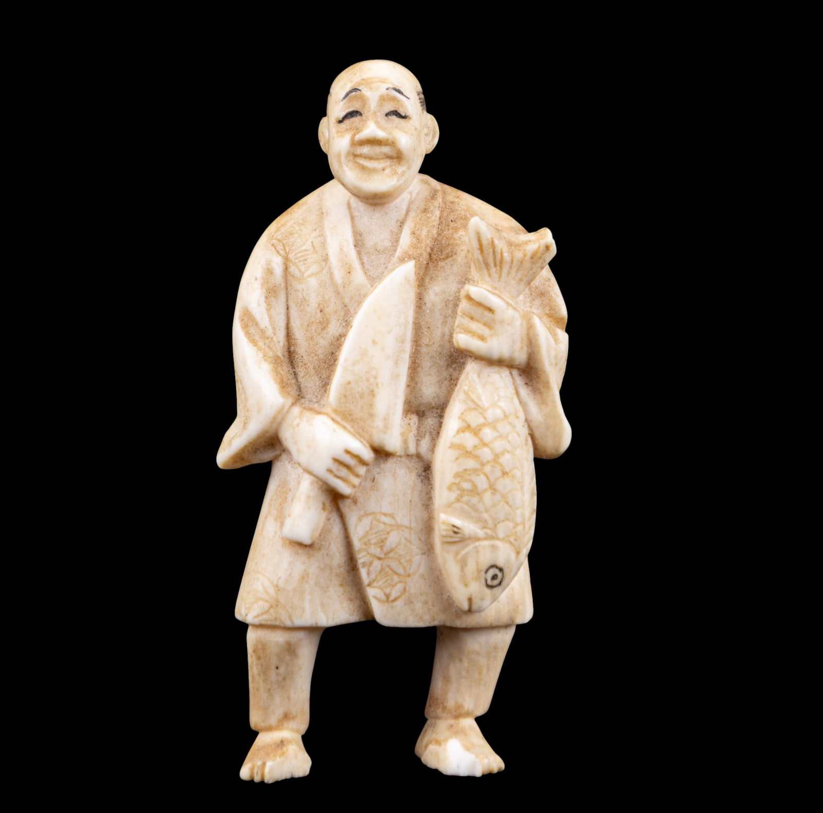 Antique Carved Japanese Netsuke (1 of 5)