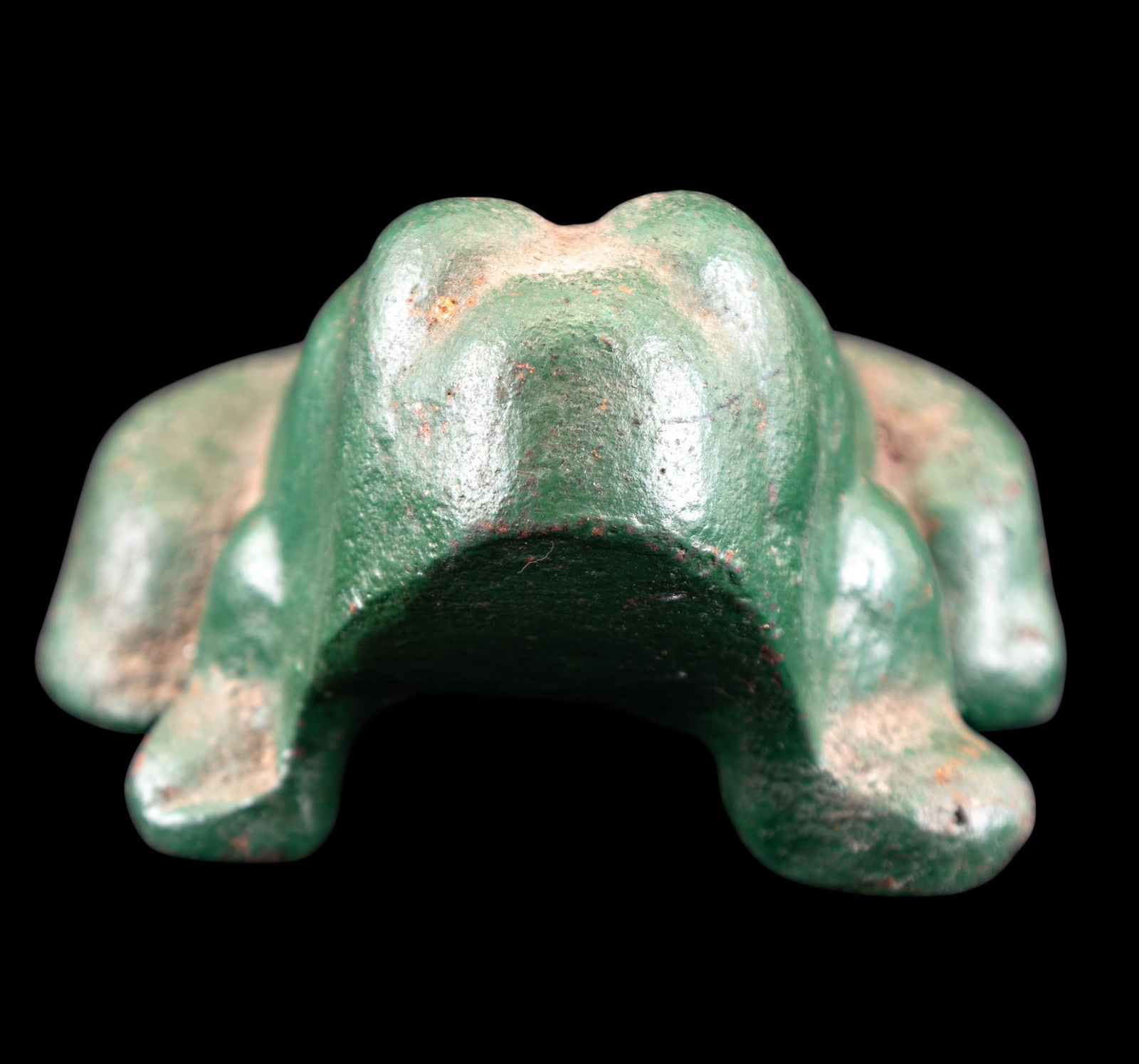 Solid Cast Iron Figural Frog Doorstop - 2