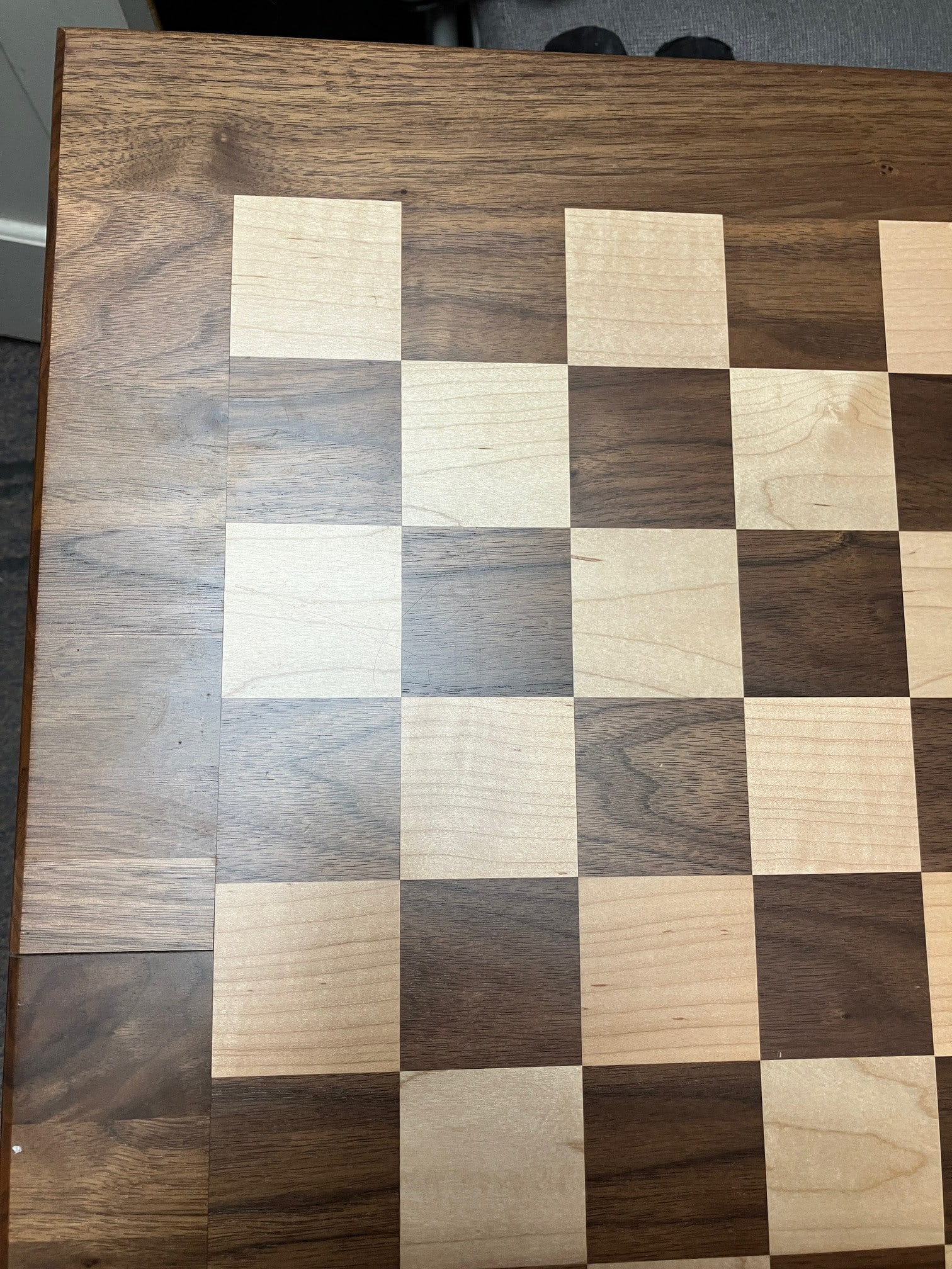 Solid Wood Chessboard Double Sided - 4