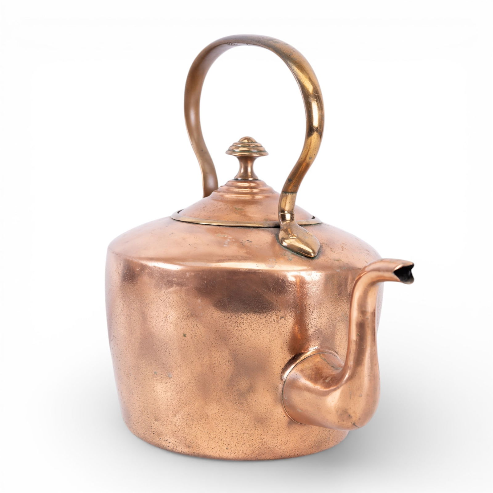 18/19C Copper Tea Kettle - 2