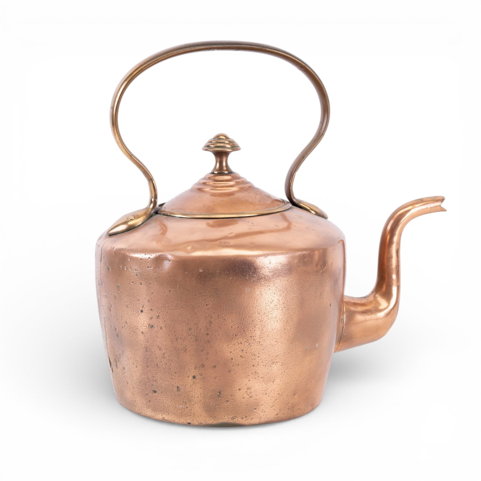 18/19C Copper Tea Kettle - 3