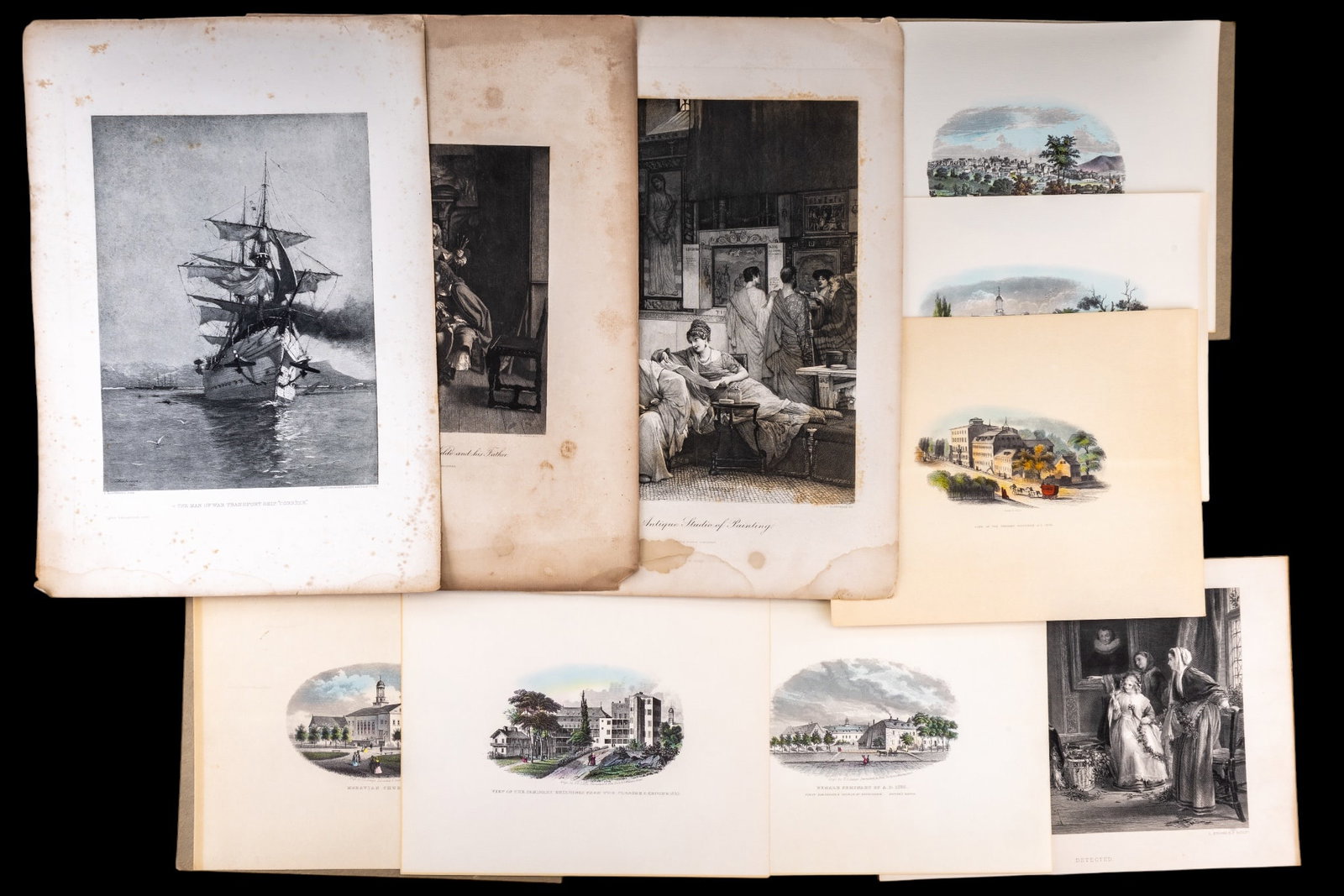 Lithographs, Various Ages, Makers (1 of 15)