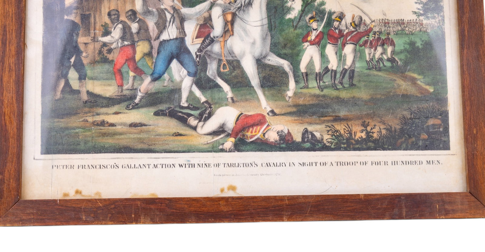 Antique Hand Colored Lithograph - 3