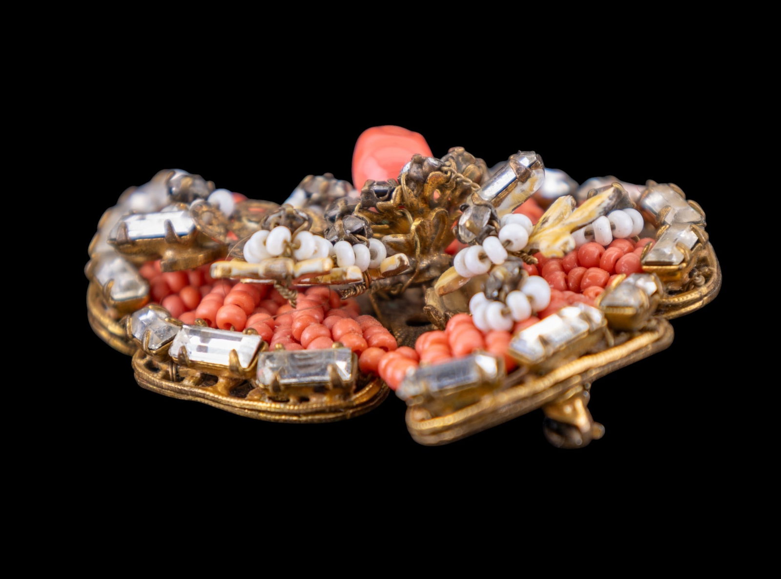 Unsigned Miriam Haskell Brooch - 3