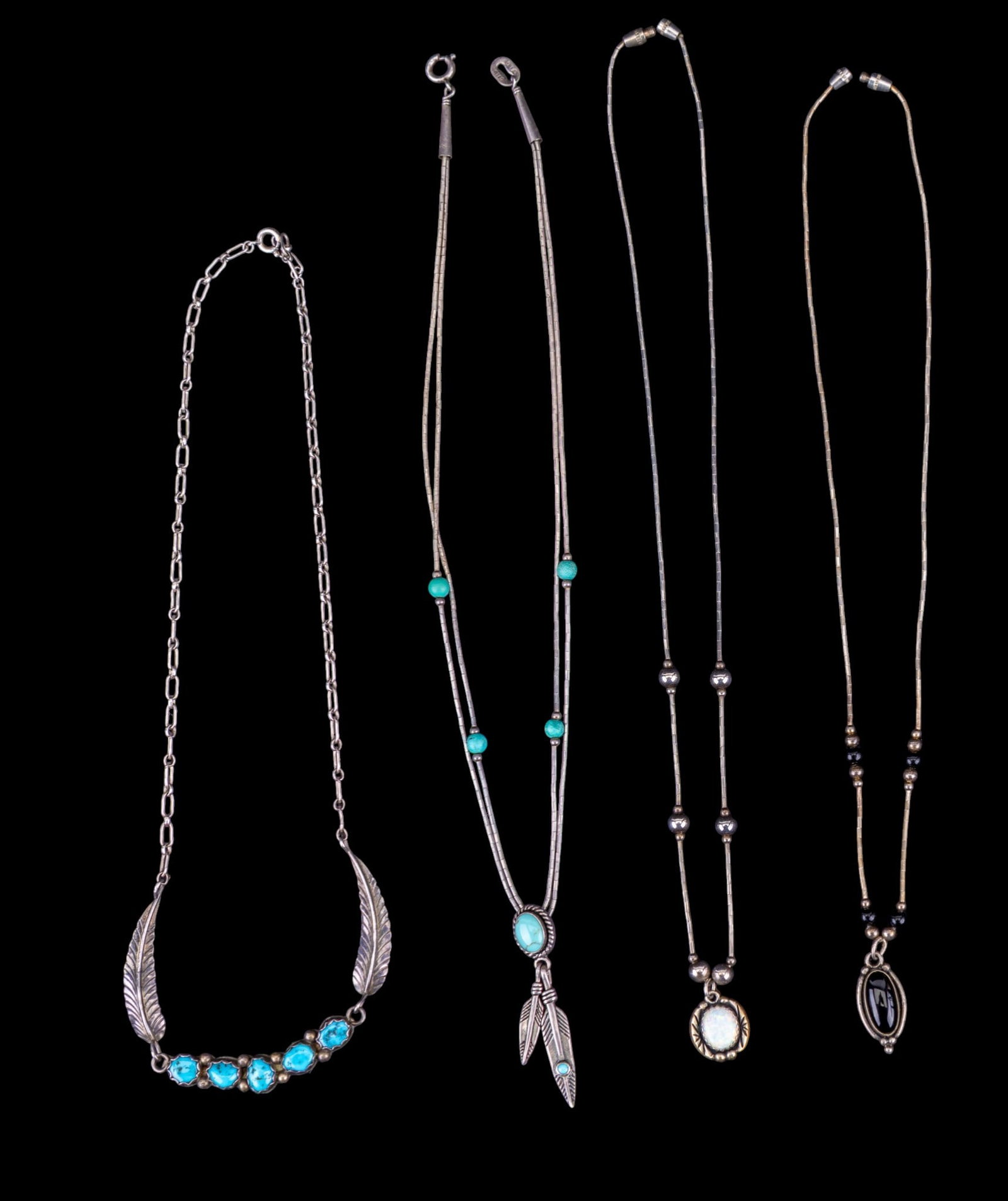 Navajo Native American Sterling Jewelry (1 of 14)