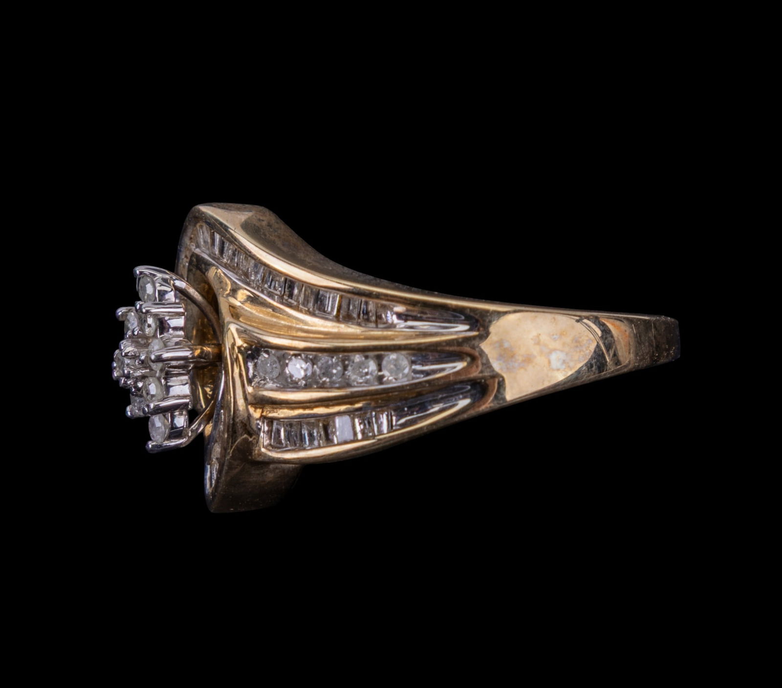 10K Yellow Gold Ring - 3