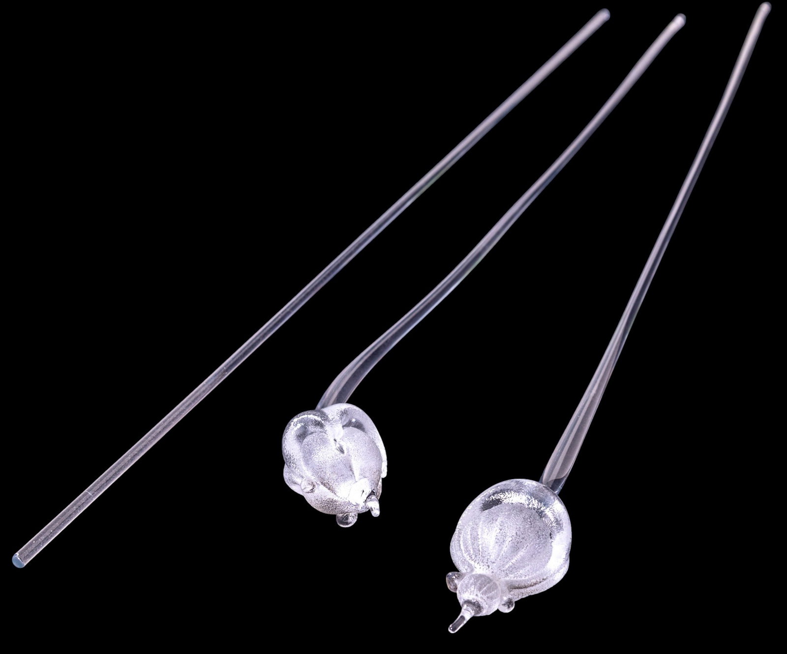 Orrefors Crystal "Silver Flowers" Set (1 of 13)