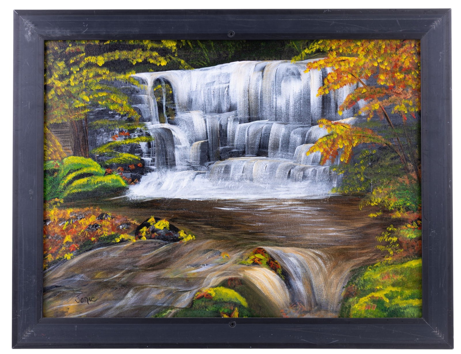 Signed Oil on Canvas Landscape (1 of 6)