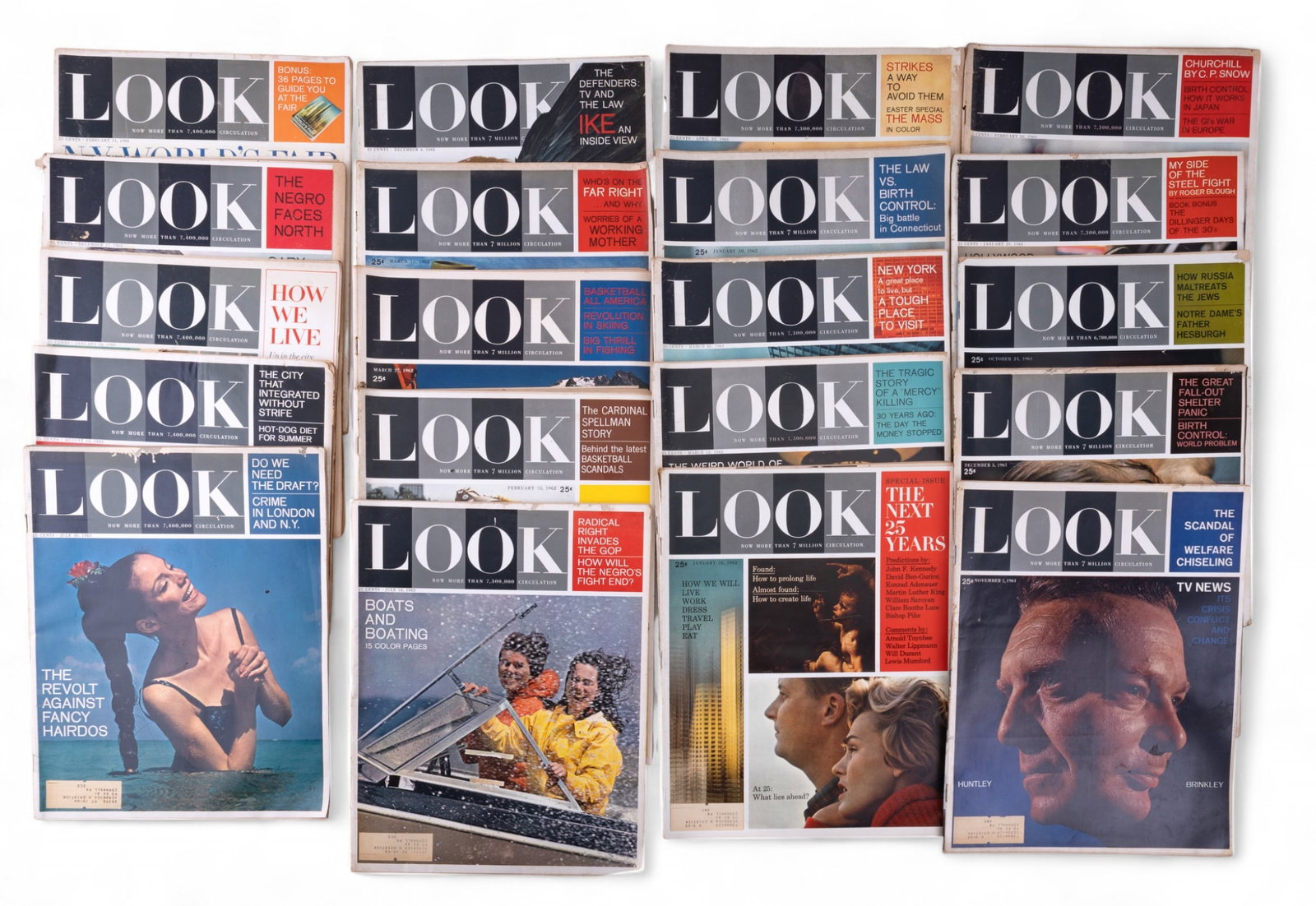 LOOK Magazines 1950's & 60's (1 of 4)
