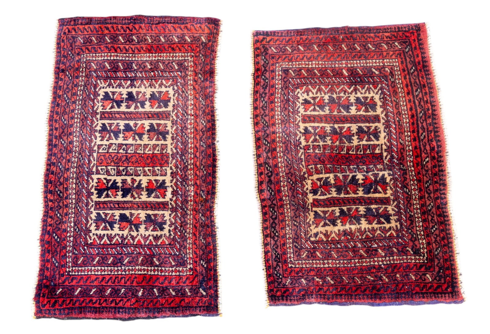 Pair of Semi Antique Baluchi Bag Faces (1 of 12)