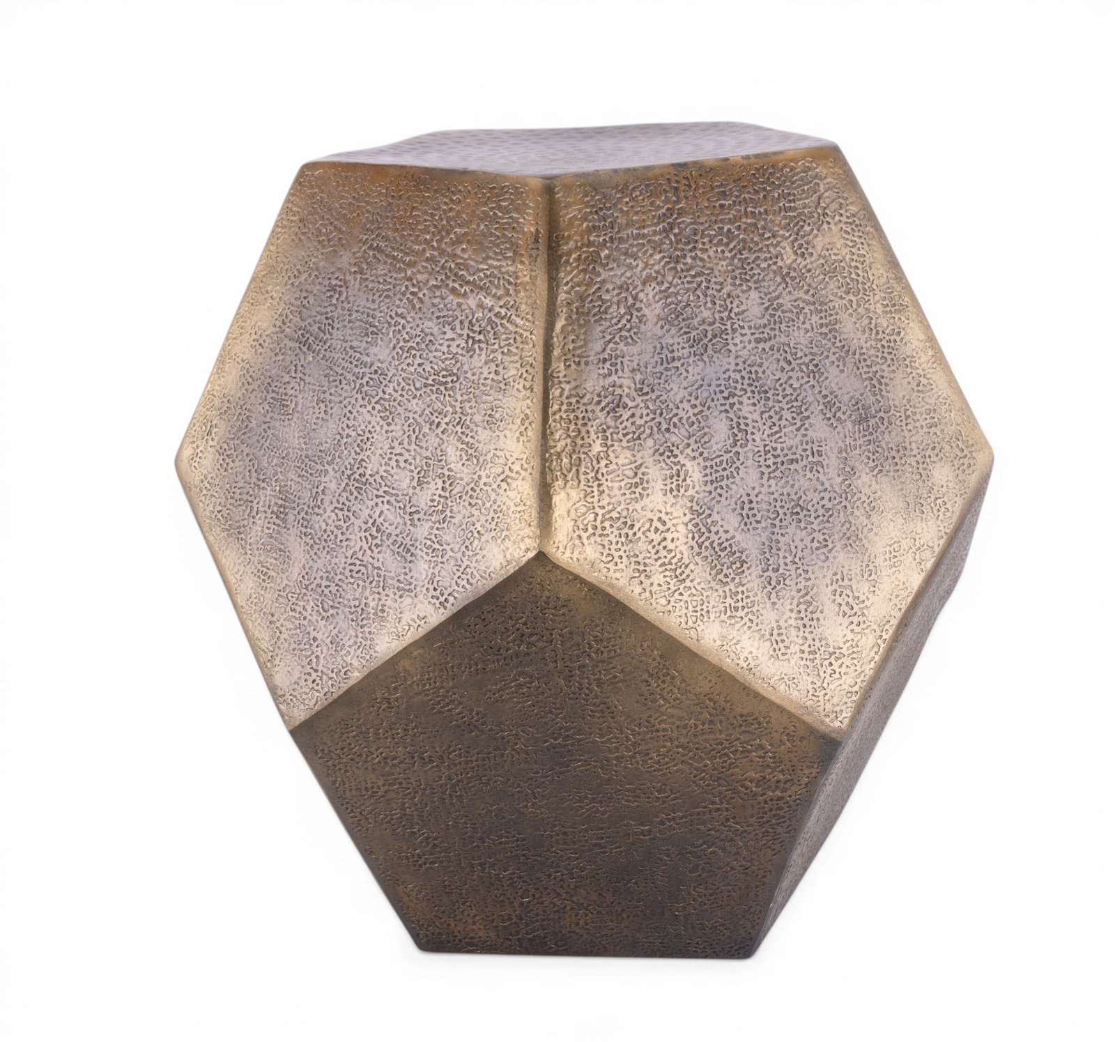 Contemporary Hexagonal Accent Table - 2