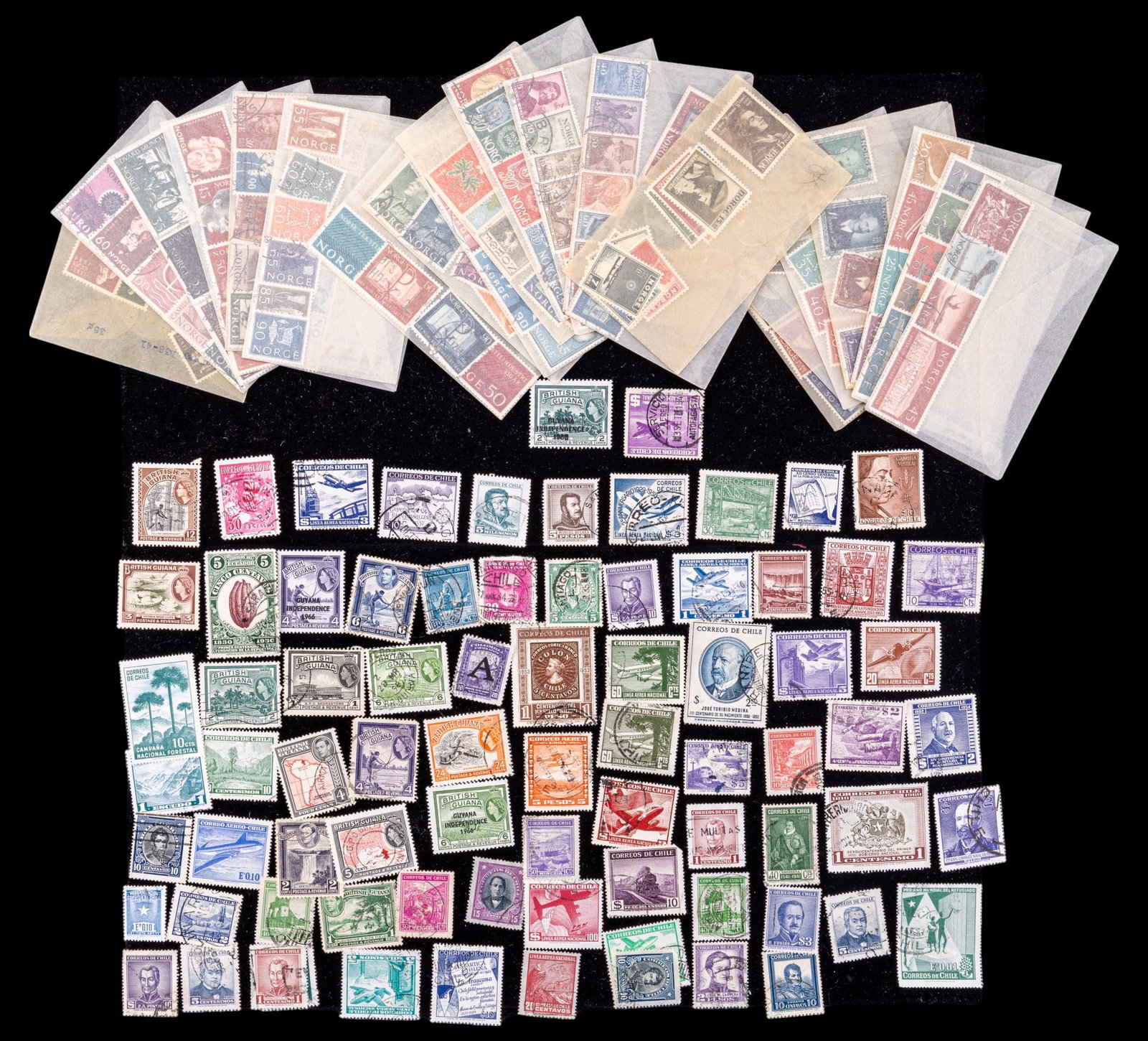 Vintage, Antique International Stamps Grouping (1 of 5)