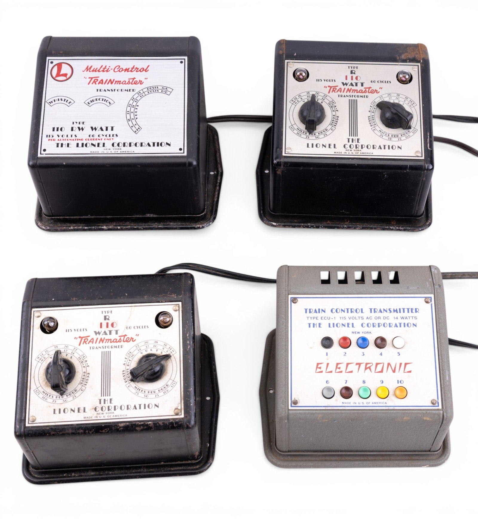 Lionel Model Train Transformers (4) - 2