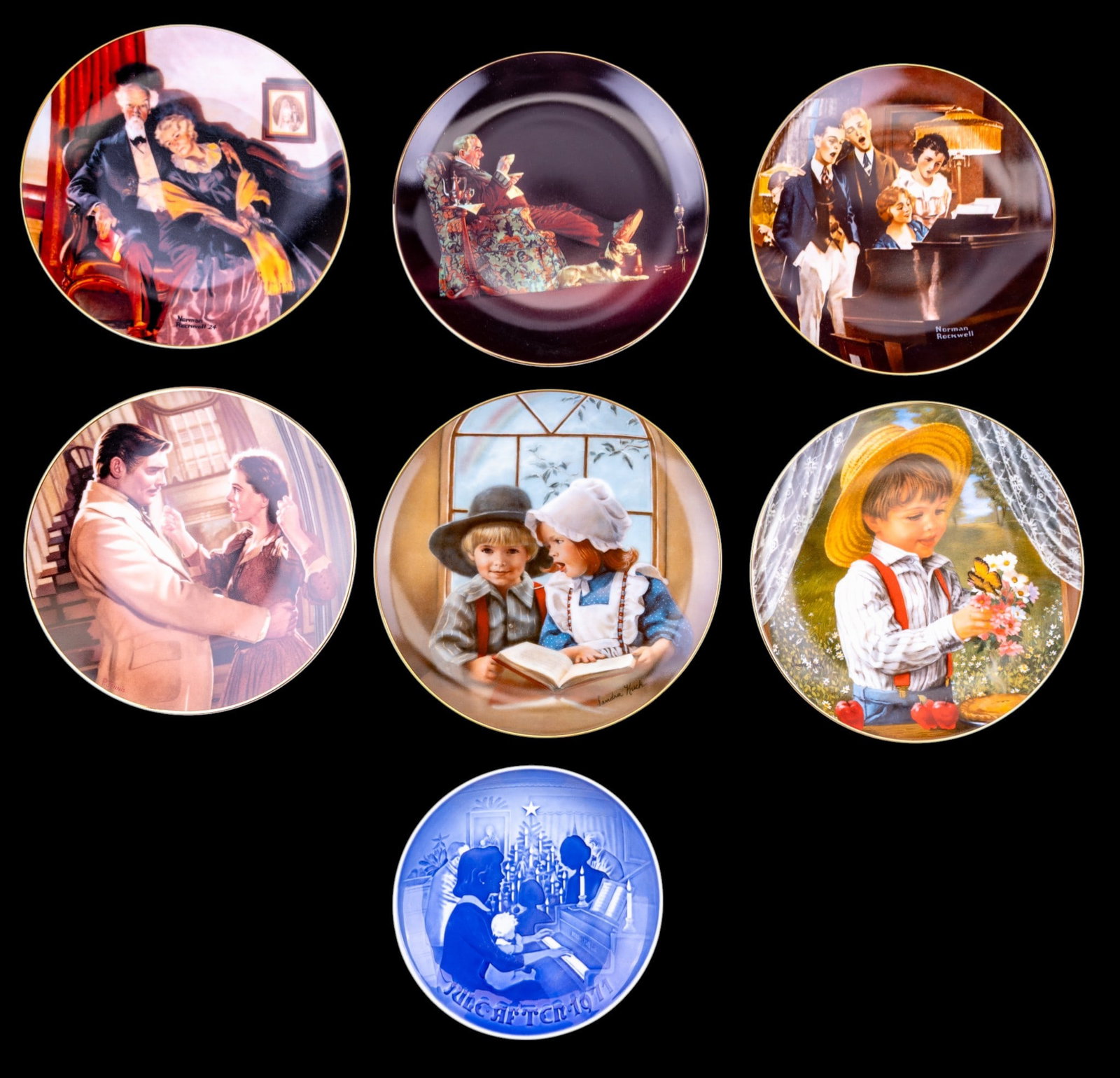 Collectible Porcelain Plates (1 of 10)