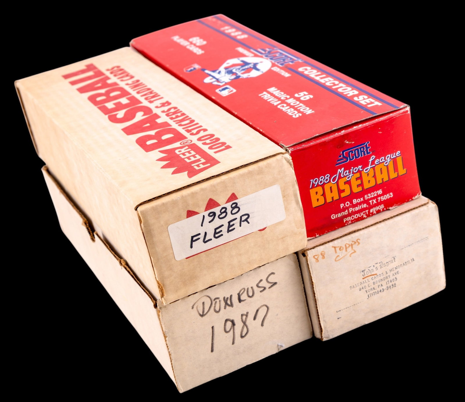 Vintage 1980s Baseball Cards (1 of 8)