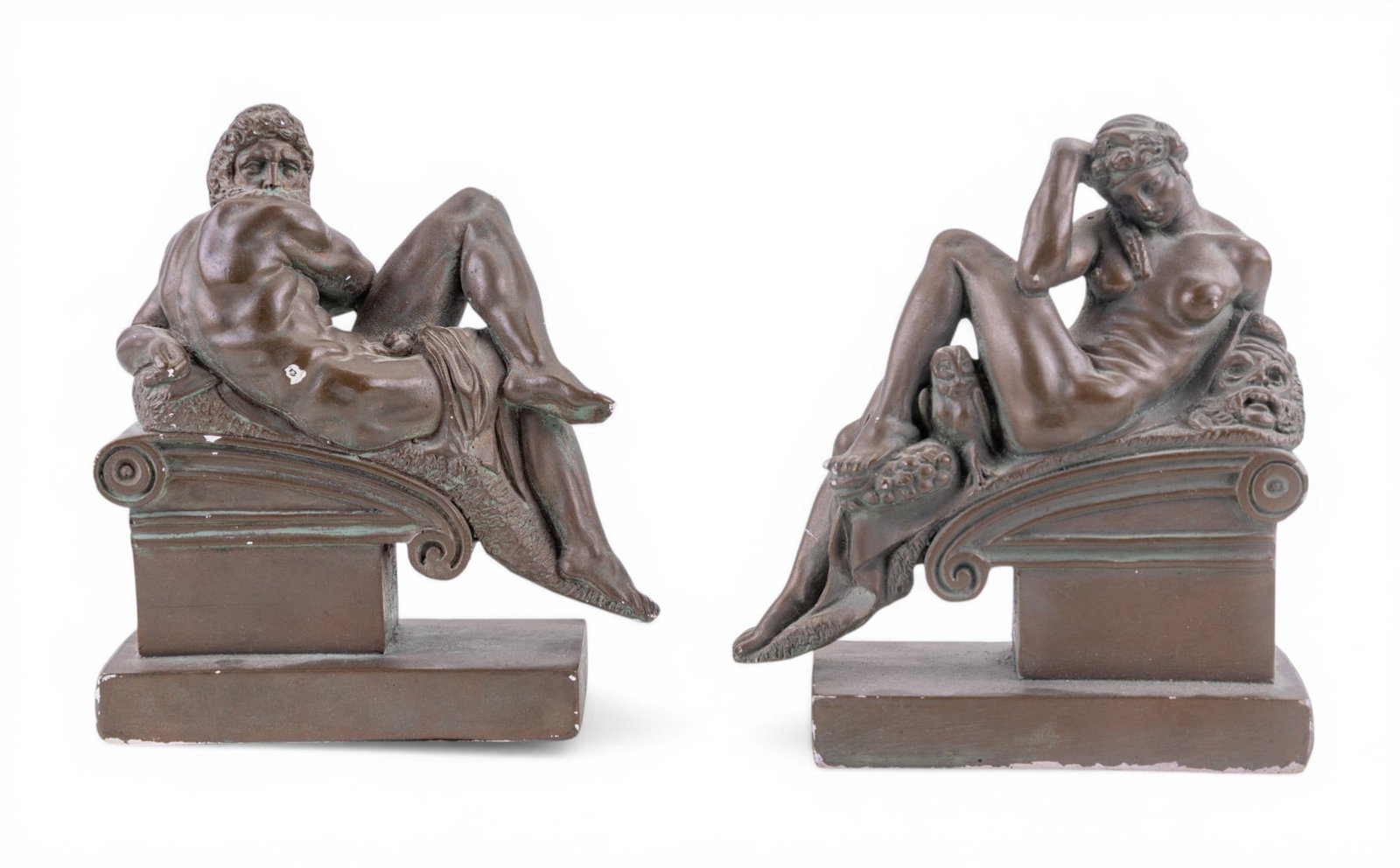 Classical Figural Bookends - 5